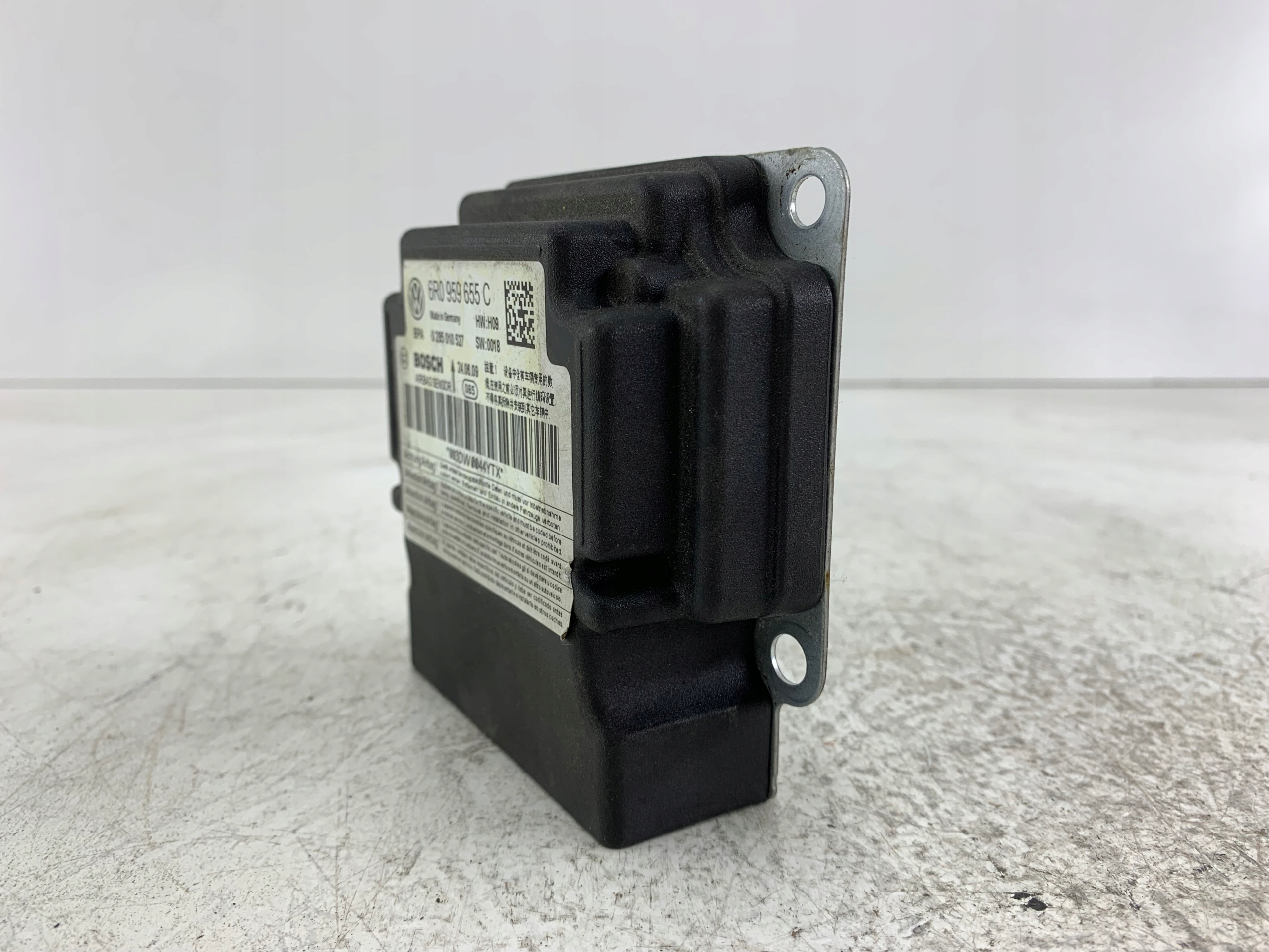 Dodatkowe zdjęcie używanej części: SEAT IBIZA IV MODUŁ SENSOR AIRBAG 6R0959655C