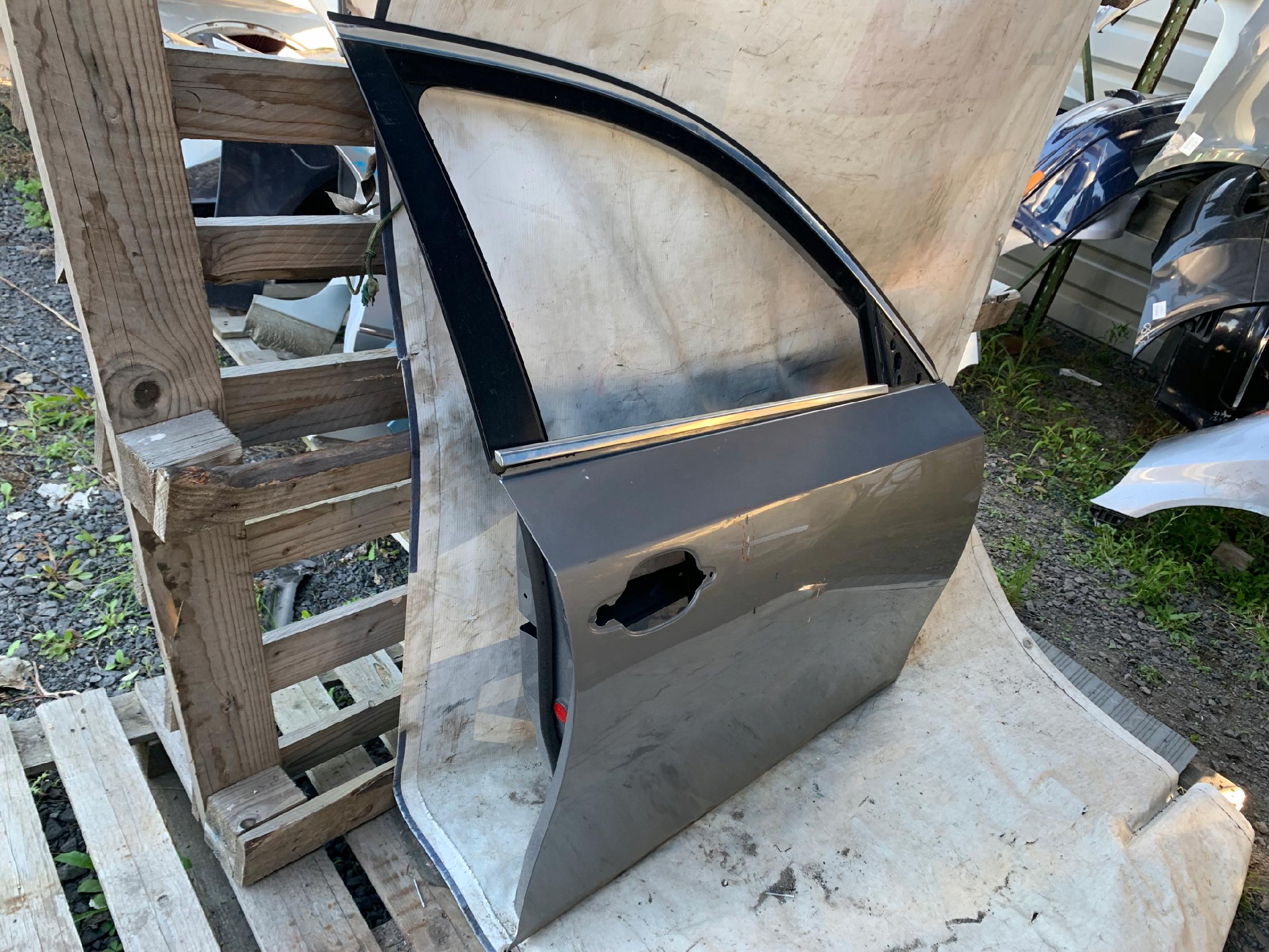 BMW E60 E61 DRZWI PRAWY PRZÓD SILBERGRAU METALLIC - zdjęcie 3