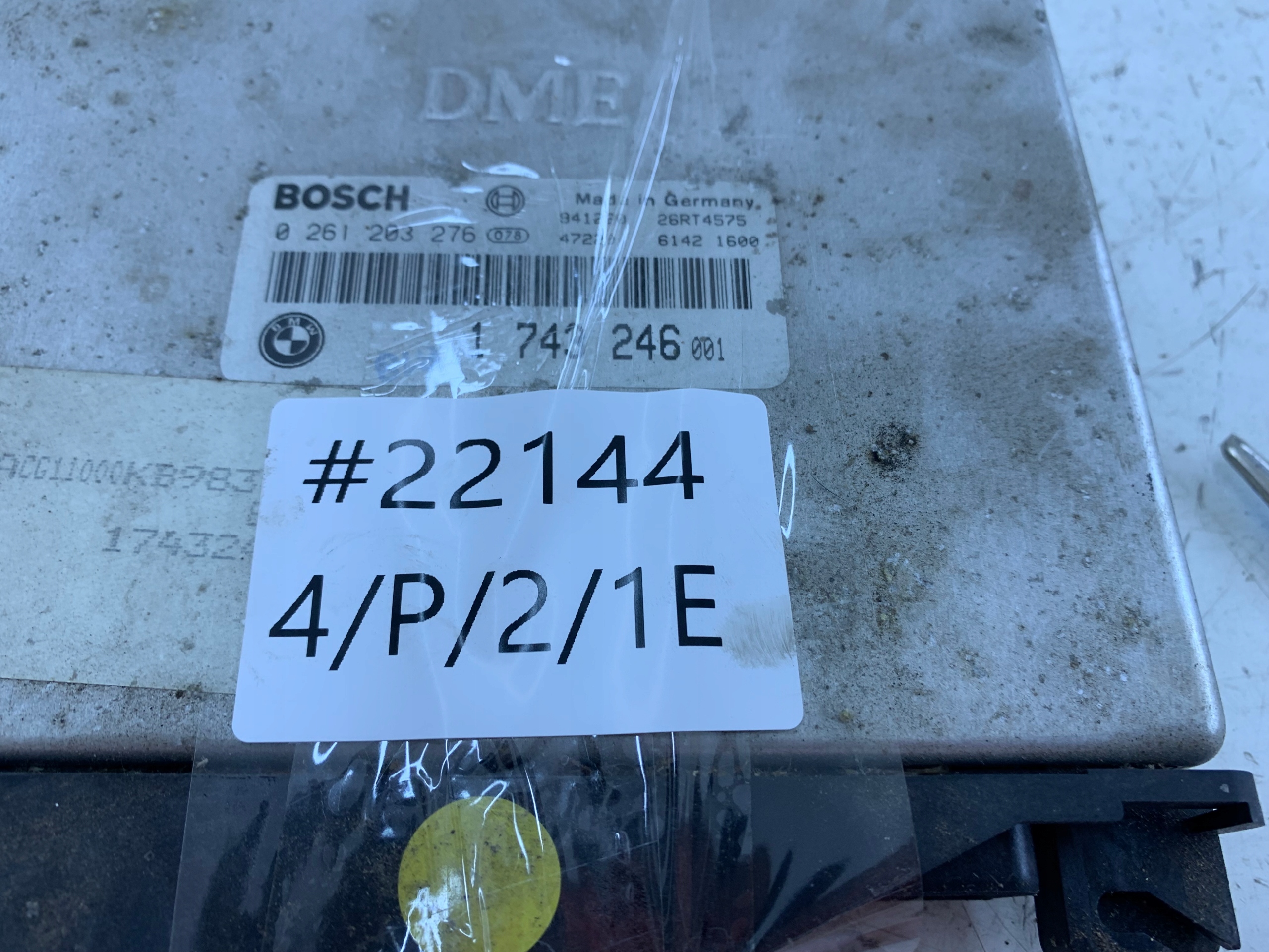 BMW E36 1.6 STEROWNIK SILNIKA 1743246 - zdjęcie 6