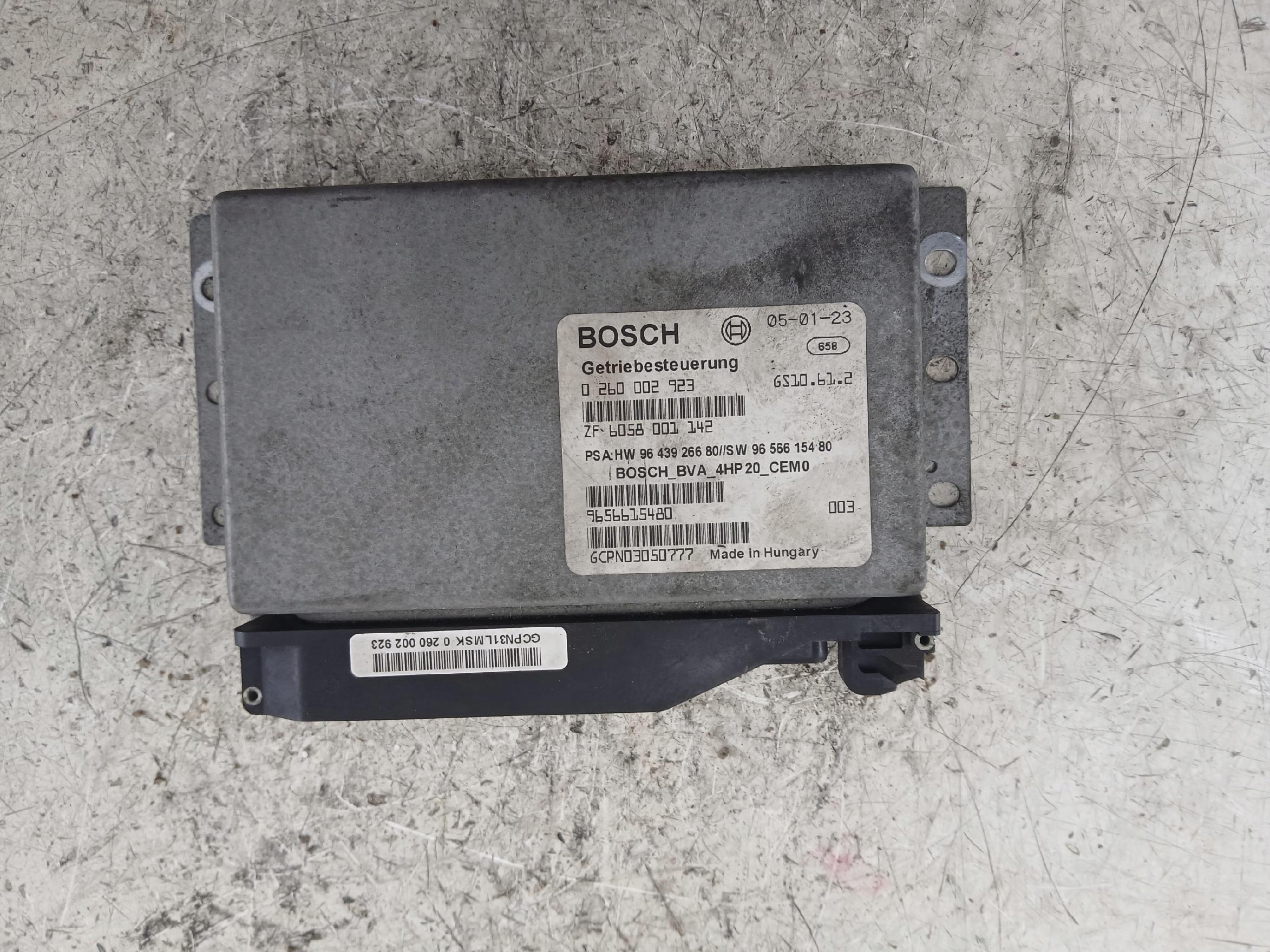 Dodatkowe zdjęcie używanej części: PEUGEOT 407 2.0 HDI STEROWNIK SKRZYNI BIEGÓW 9656615480