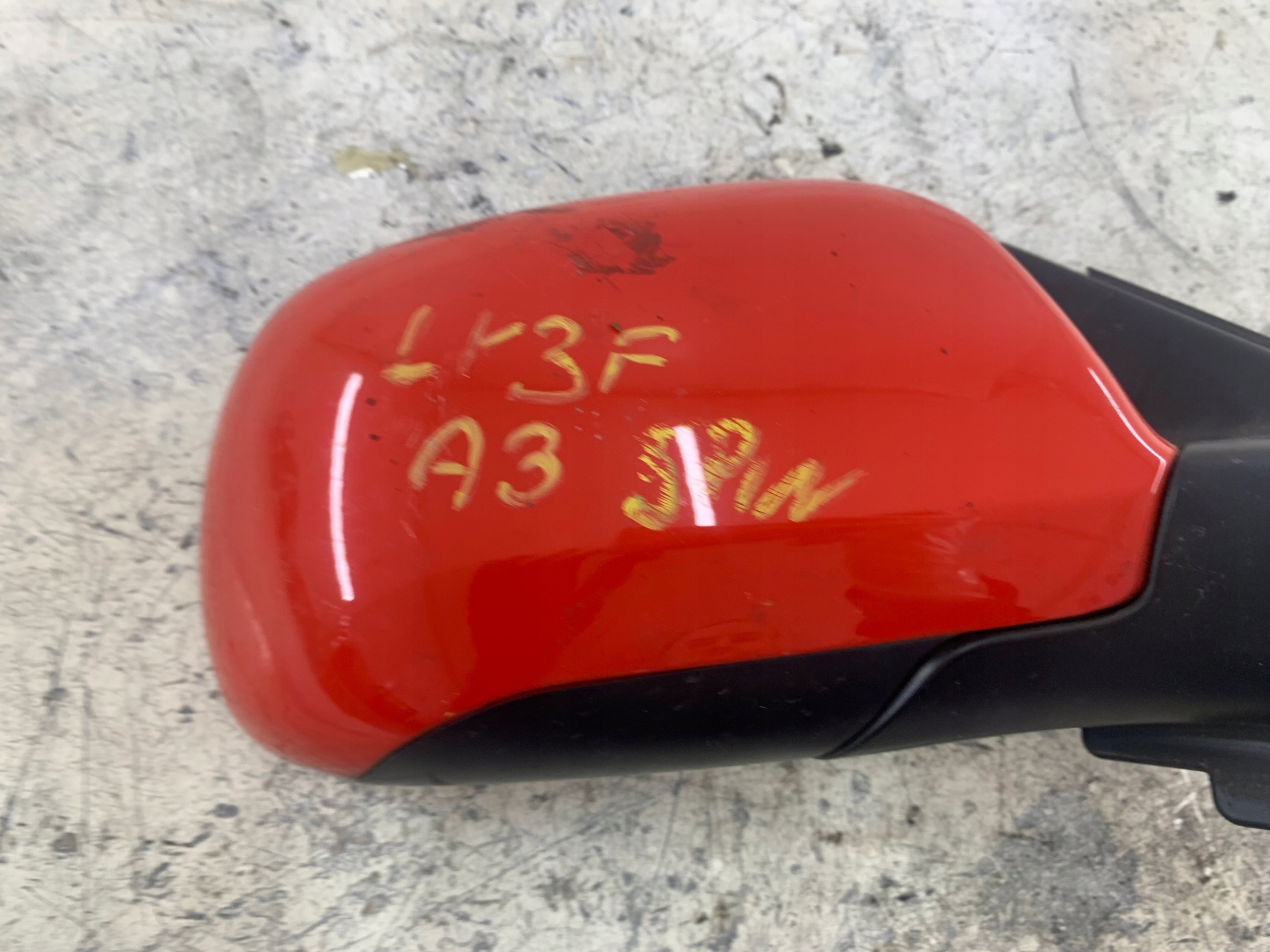 AUDI A3 8L LUSTERKO PRAWE 5 PIN LY3F - zdjęcie 6