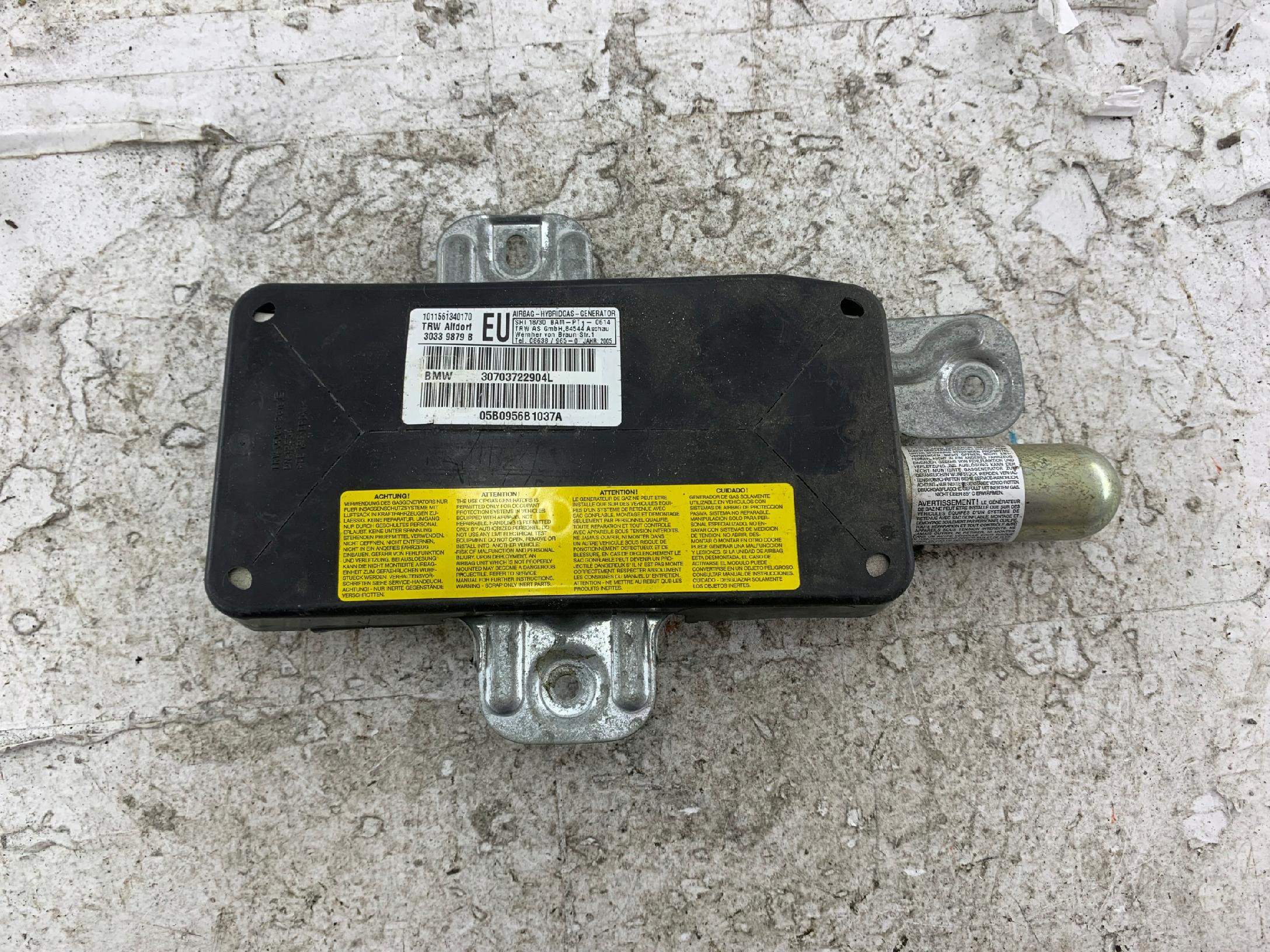 Dodatkowe zdjęcie używanej części: BMW E46 AIRBAG PODUSZKA DRZWI LEWY PRZÓD 30703722904L