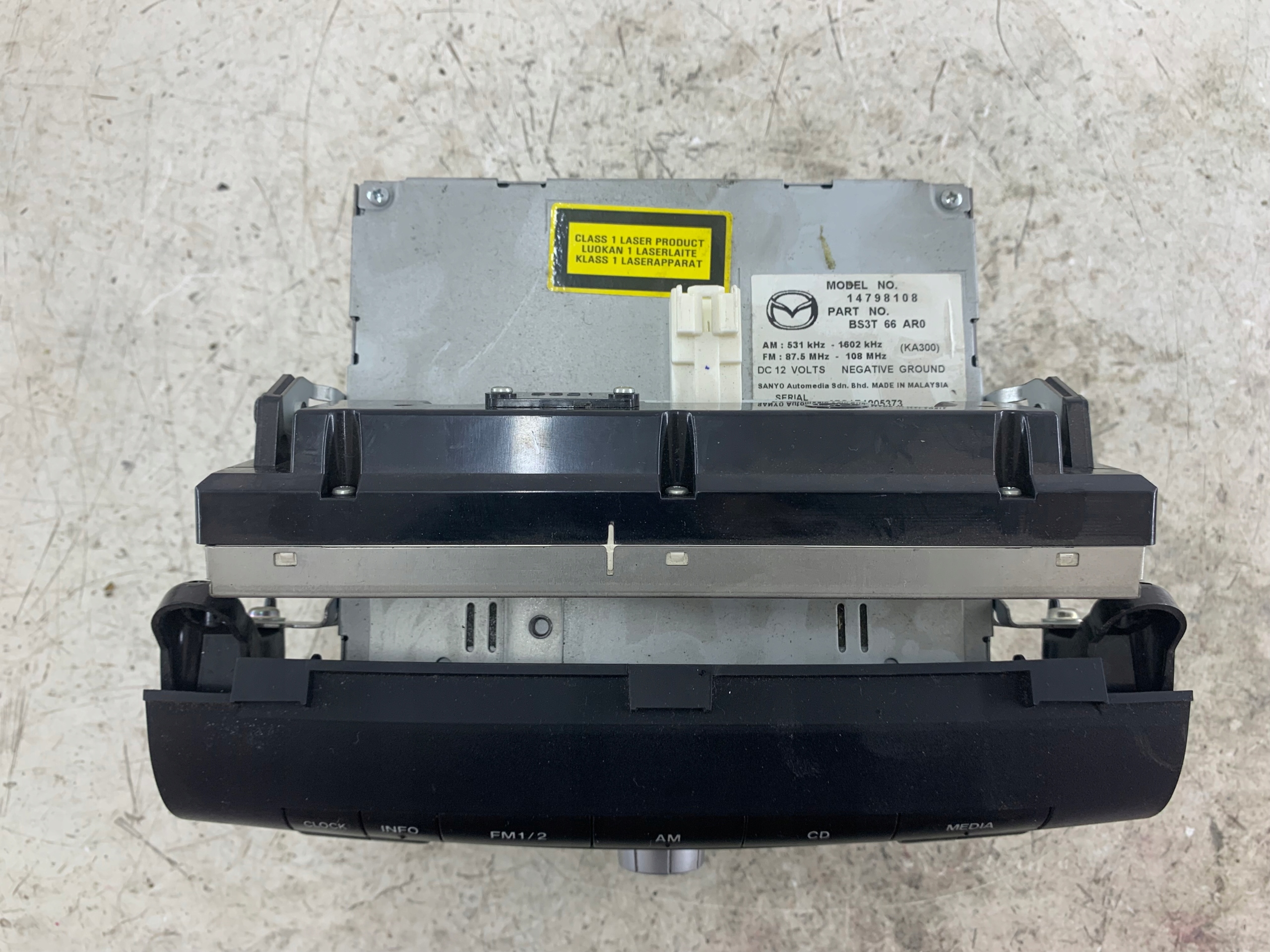 MAZDA 3 BK I RADIO FARBYCZNE CD BS3T66AR0 - zdjęcie 4