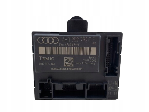 AUDI A6 C6 STEROWNIK MODUŁ DRZWI PRAWY PRZÓD 4F0959792F