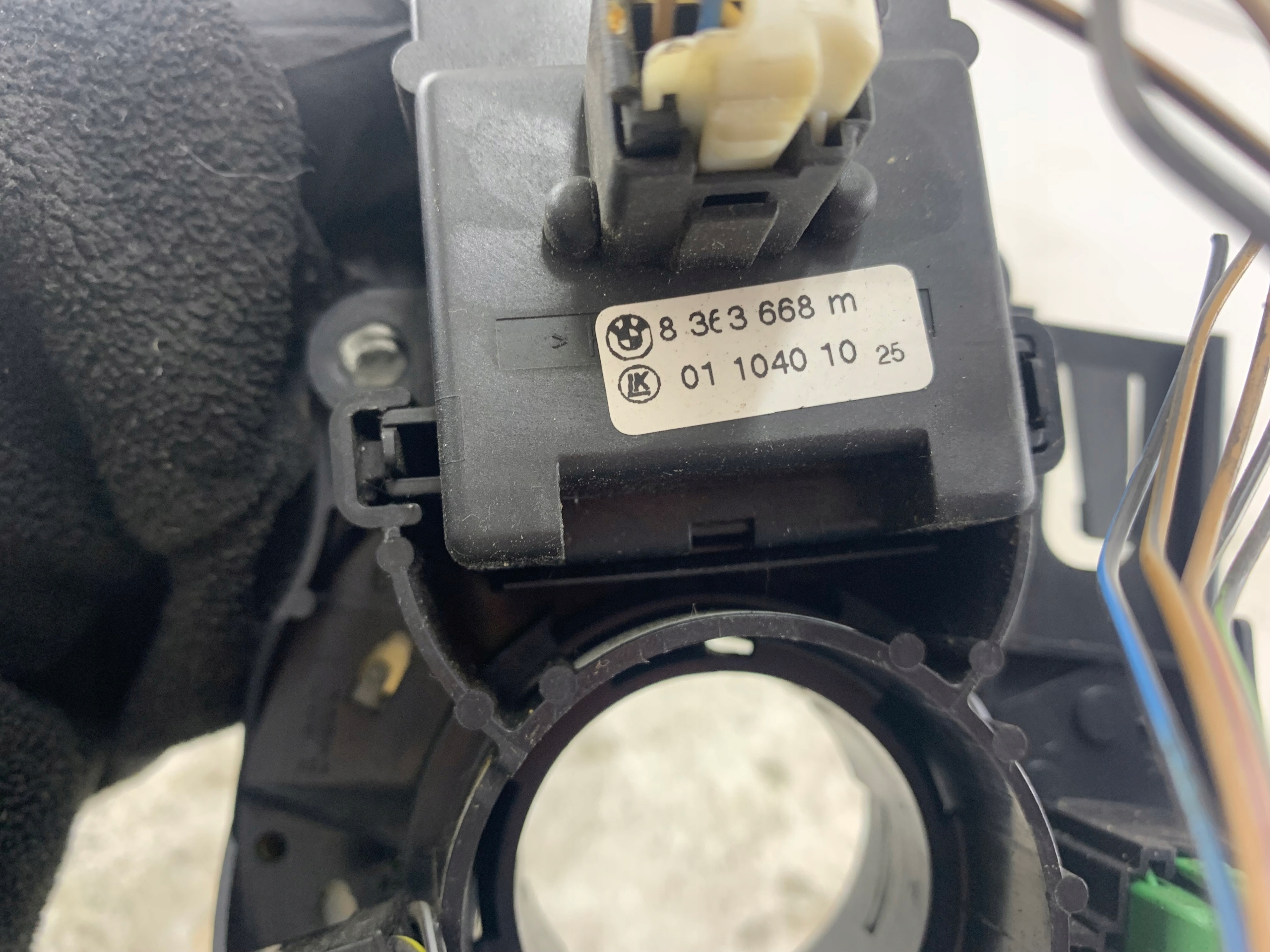 BMW E46 PRZEŁĄCZNIK ZESPOLONY 8376444 8363664 8363668 - zdjęcie 8