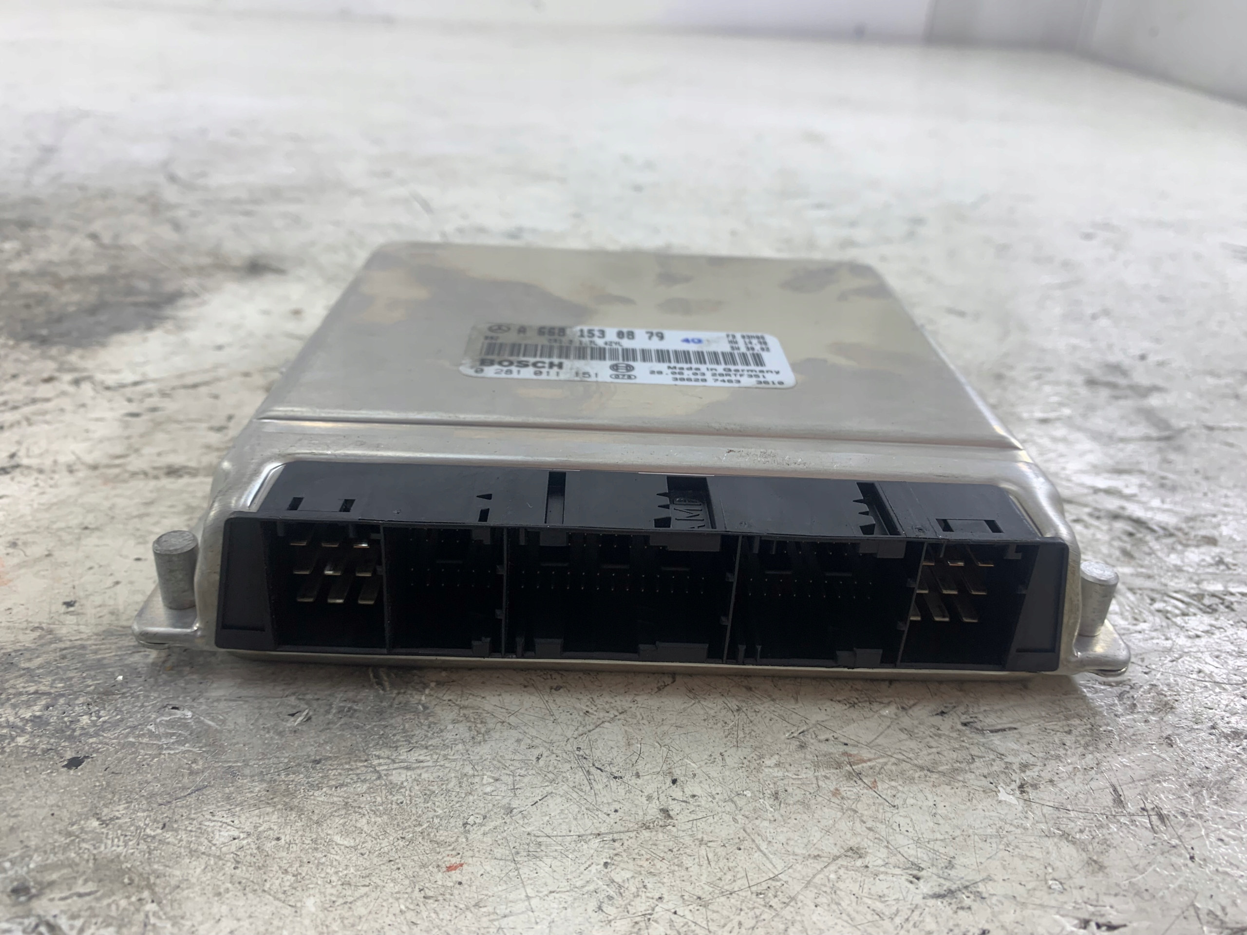 MERCEDES W168 1.7 CDI STEROWNIK SILNIKA A6681530879 - zdjęcie 6