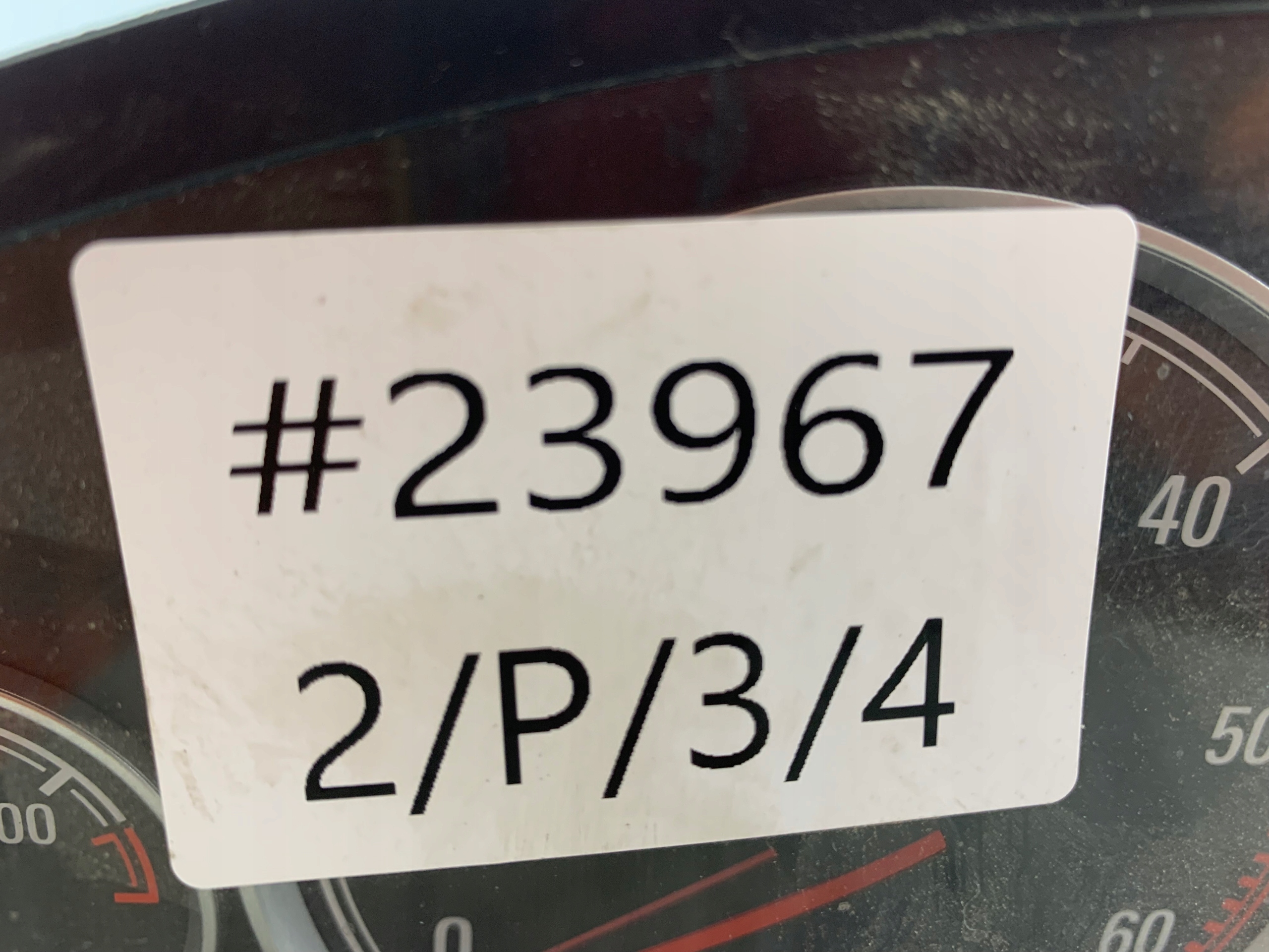 OPEL VECTRA C 1.9 CDTI LICZNIK ZEGARY 13193081QX - zdjęcie 10