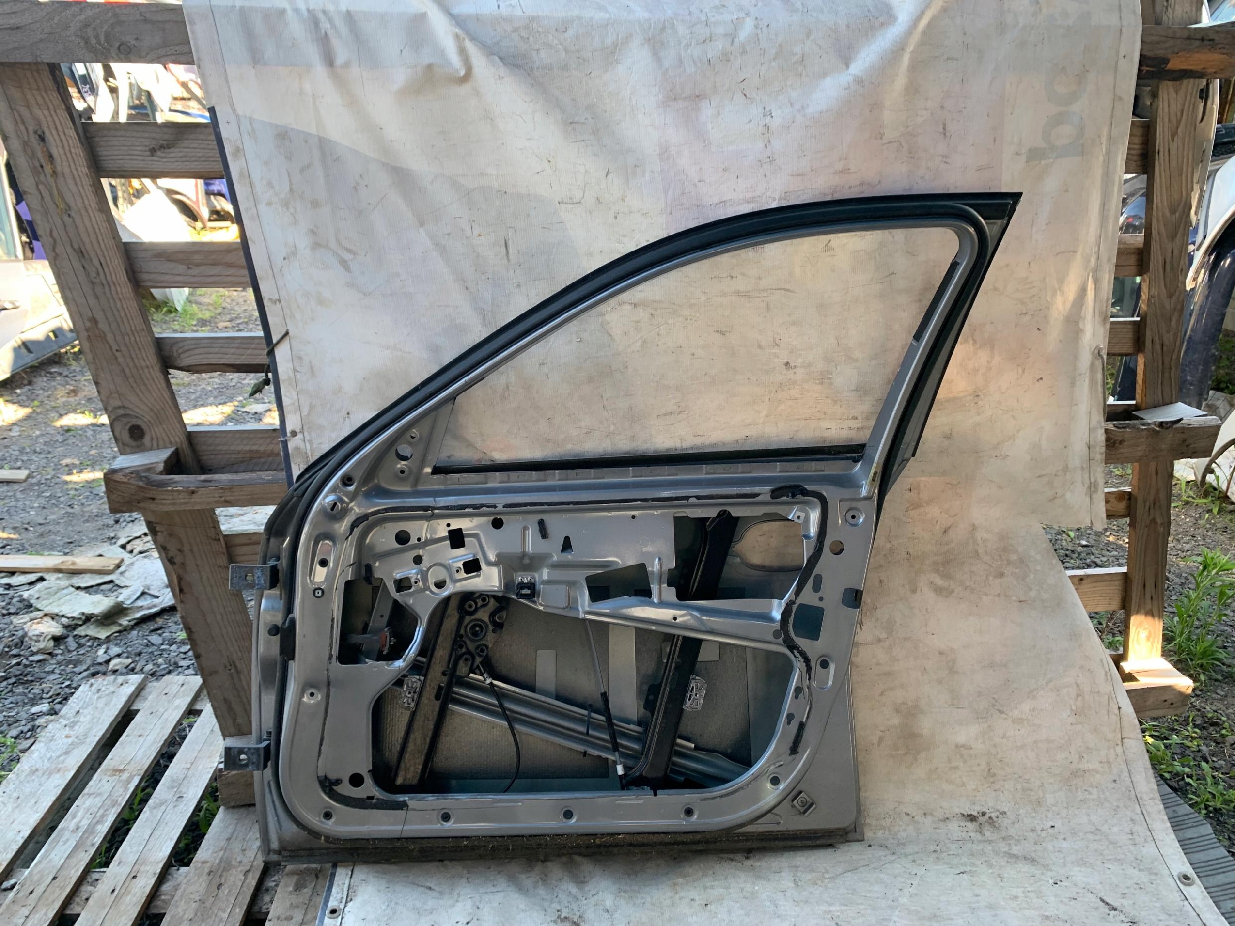 BMW E60 E61 DRZWI PRAWY PRZÓD SILBERGRAU METALLIC - zdjęcie 9