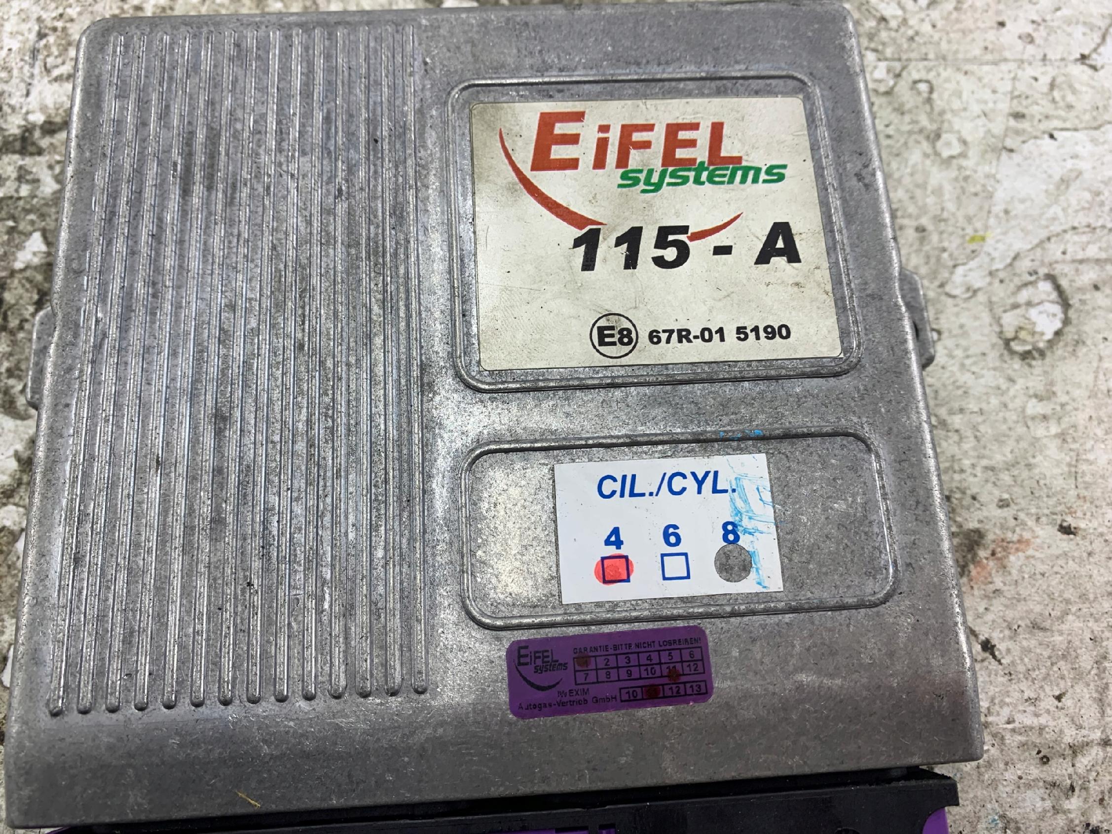 EIFEL SYSTEMS 115-A STEROWNIK GAZU LPG 4 CYL 67R-015190 - zdjęcie 5