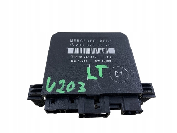 MERCEDES W203 MODUŁ DRZWI LEWY TYŁ 2038206526