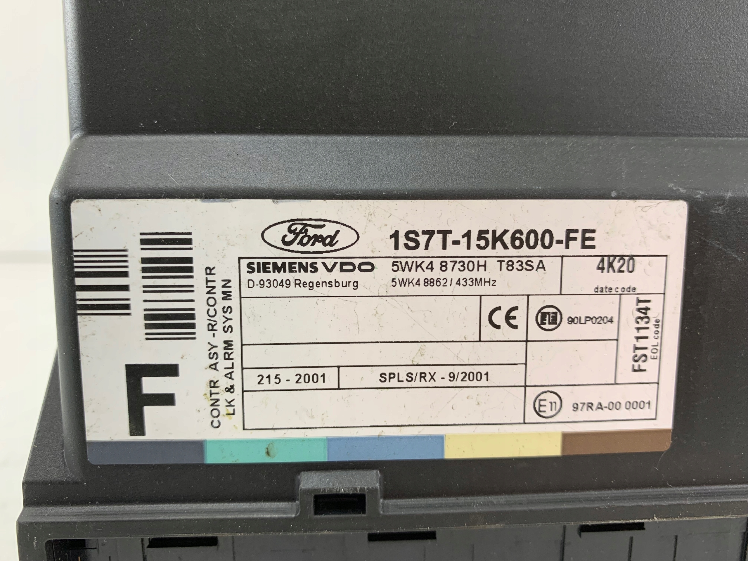 Dodatkowe zdjęcie używanej części: FORD FOCUS MK1 MODUŁ KOMFORTU 1S7T15K600FE