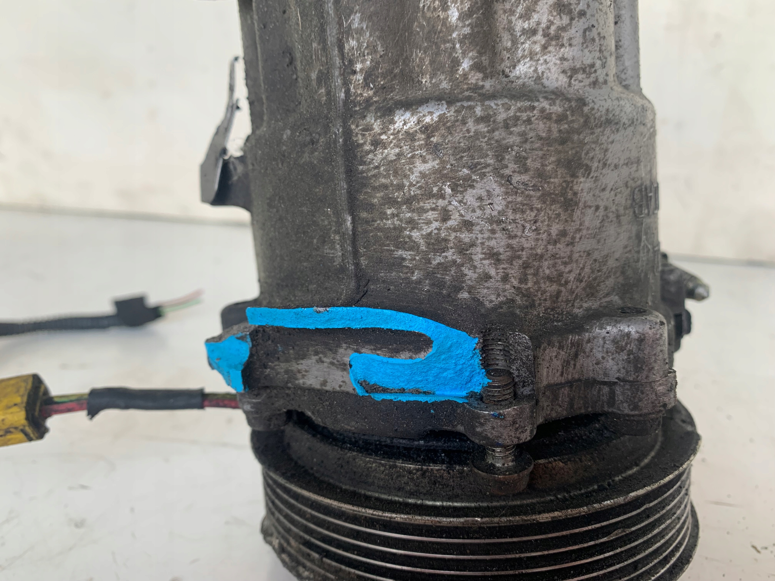 CITROEN C4 I PEUGEOT 207 1.6 HDI KOMPRESOR KLIMATYZACJI 9651910980 - zdjęcie 5