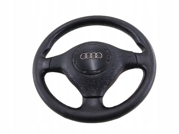 AUDI A3 8L KIEROWNICA TRÓJRAMIENNA SKÓRA SKÓRZANA + AIRBAG DO OBSZYCIA