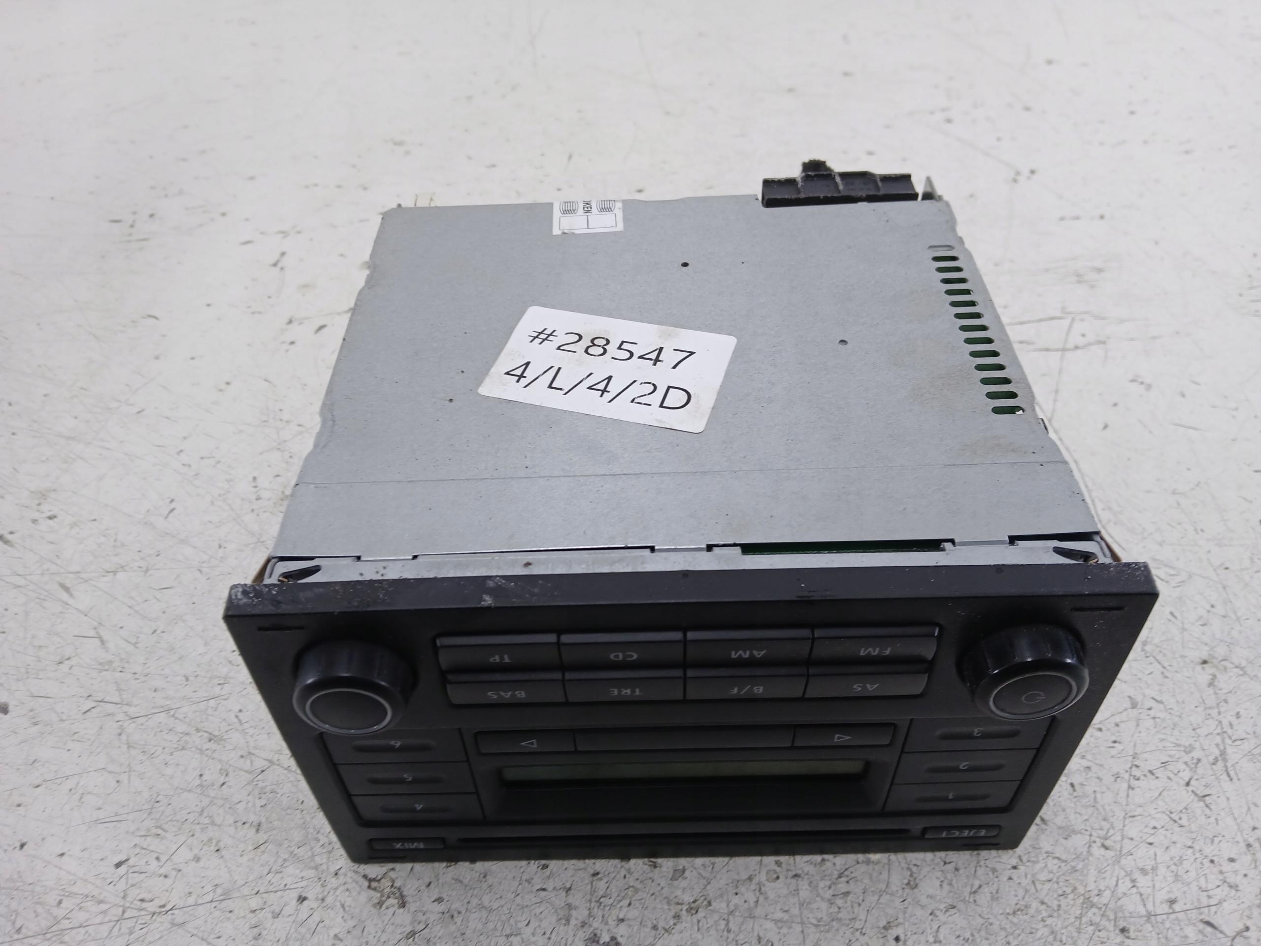 VW POLO IV 9N RADIO FABRYCZNE CD 6Q0035152G - zdjęcie 8