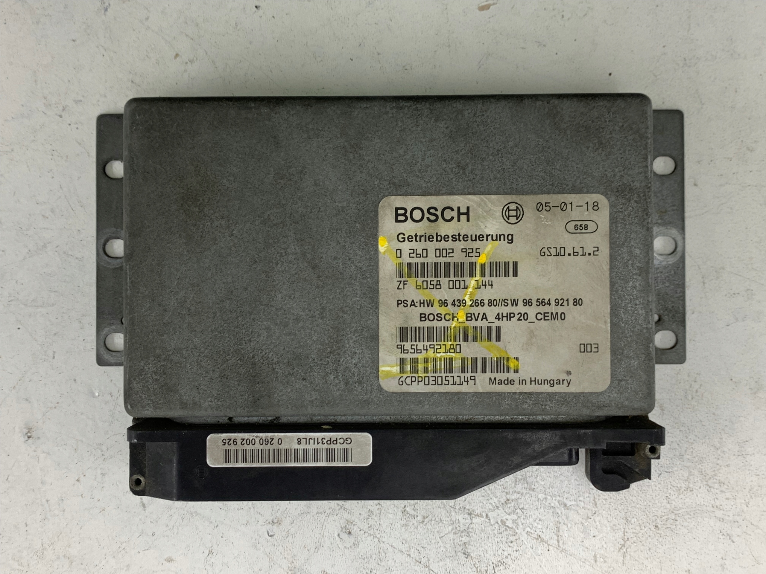 PEUGEOT 607 2.2 HDI STEROWNIK SKRZYNI BIEGÓW 9656492180 - zdjęcie 3