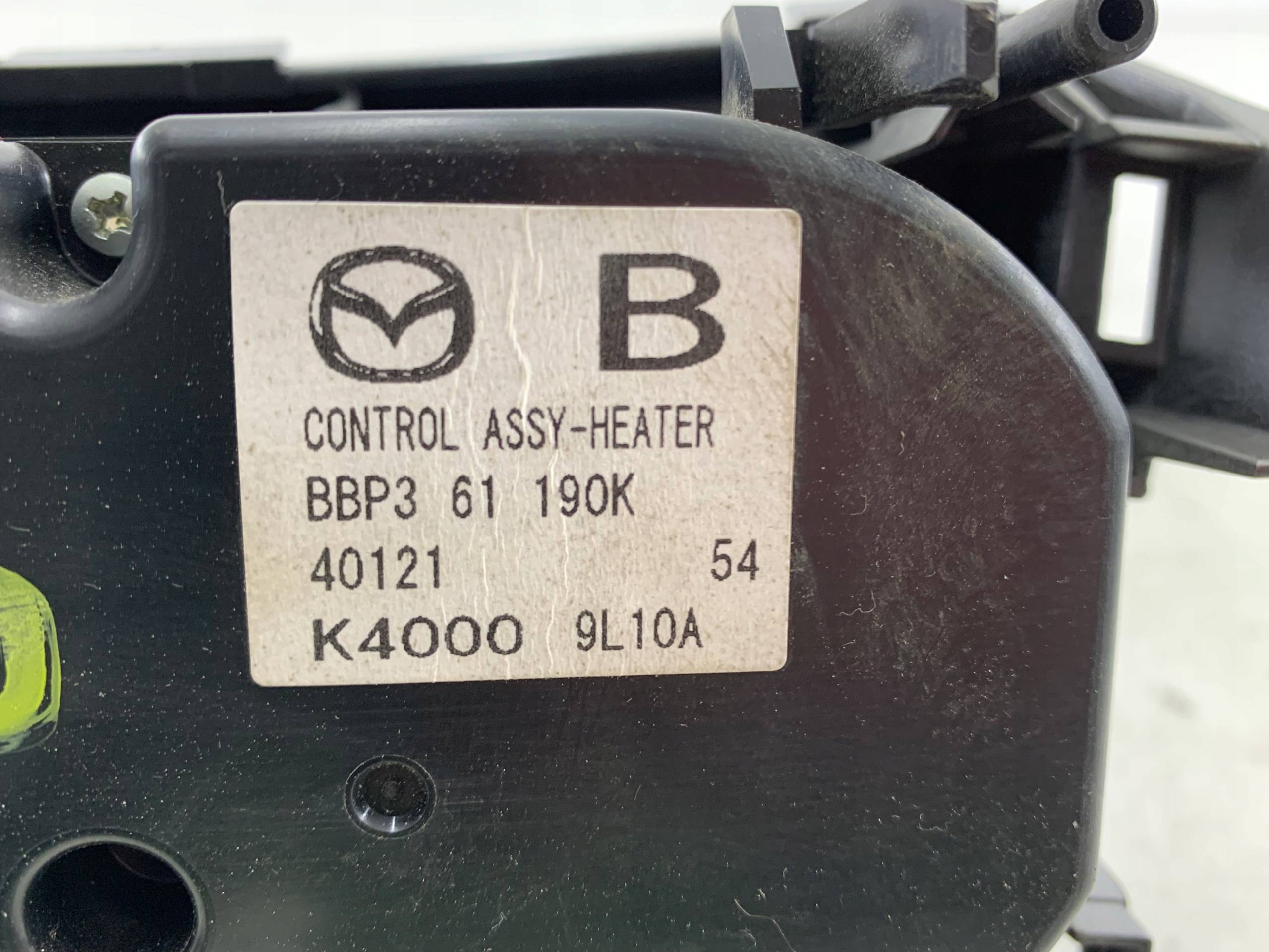Dodatkowe zdjęcie używanej części: MAZDA 3 II BL PANEL KLIMATYZACJI BBP361190K