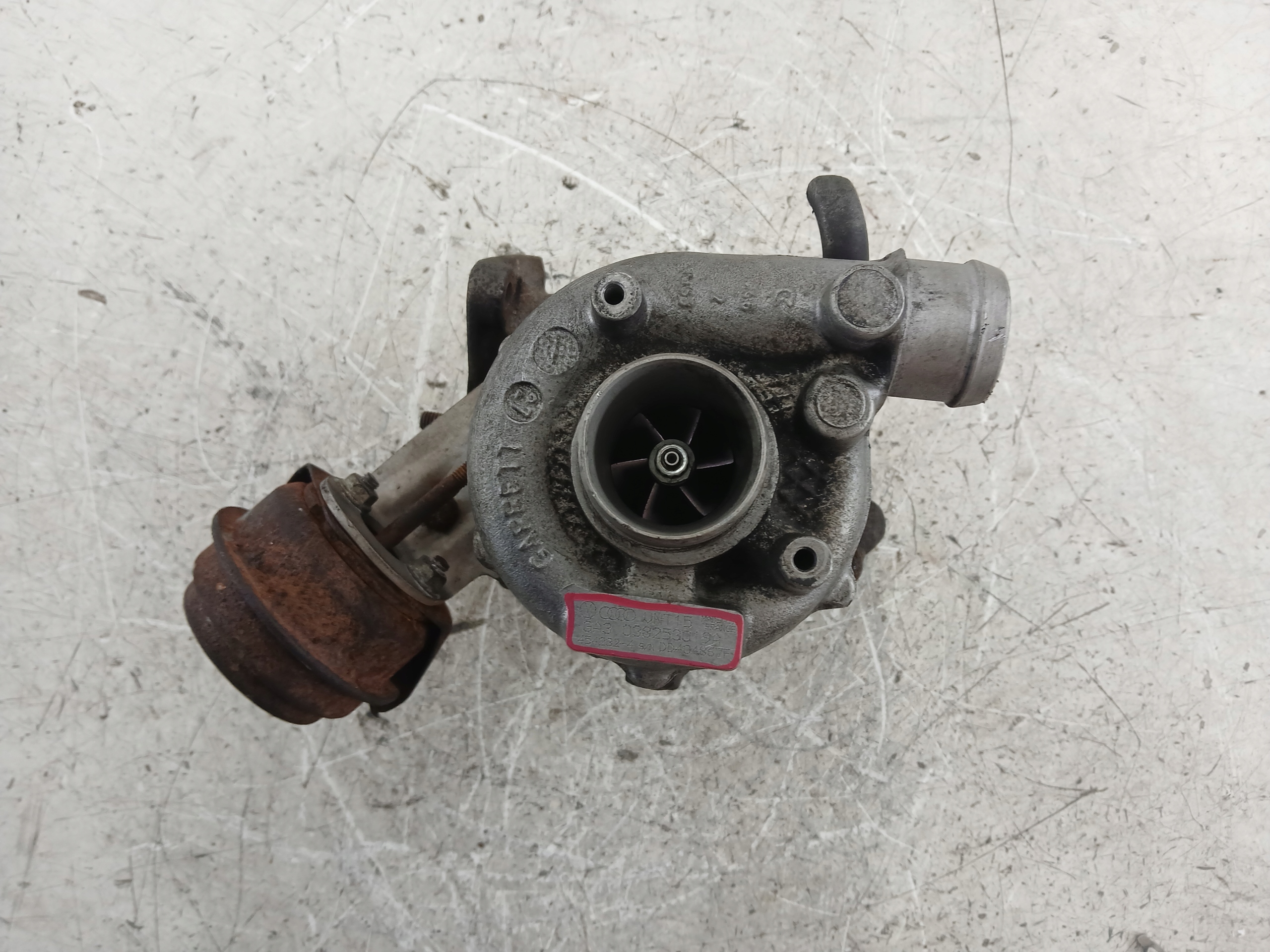 VW GOLF IV LEON I 1.9 TDI TURBOSPRĘŻARKA TURBINA 038253019A - zdjęcie 2