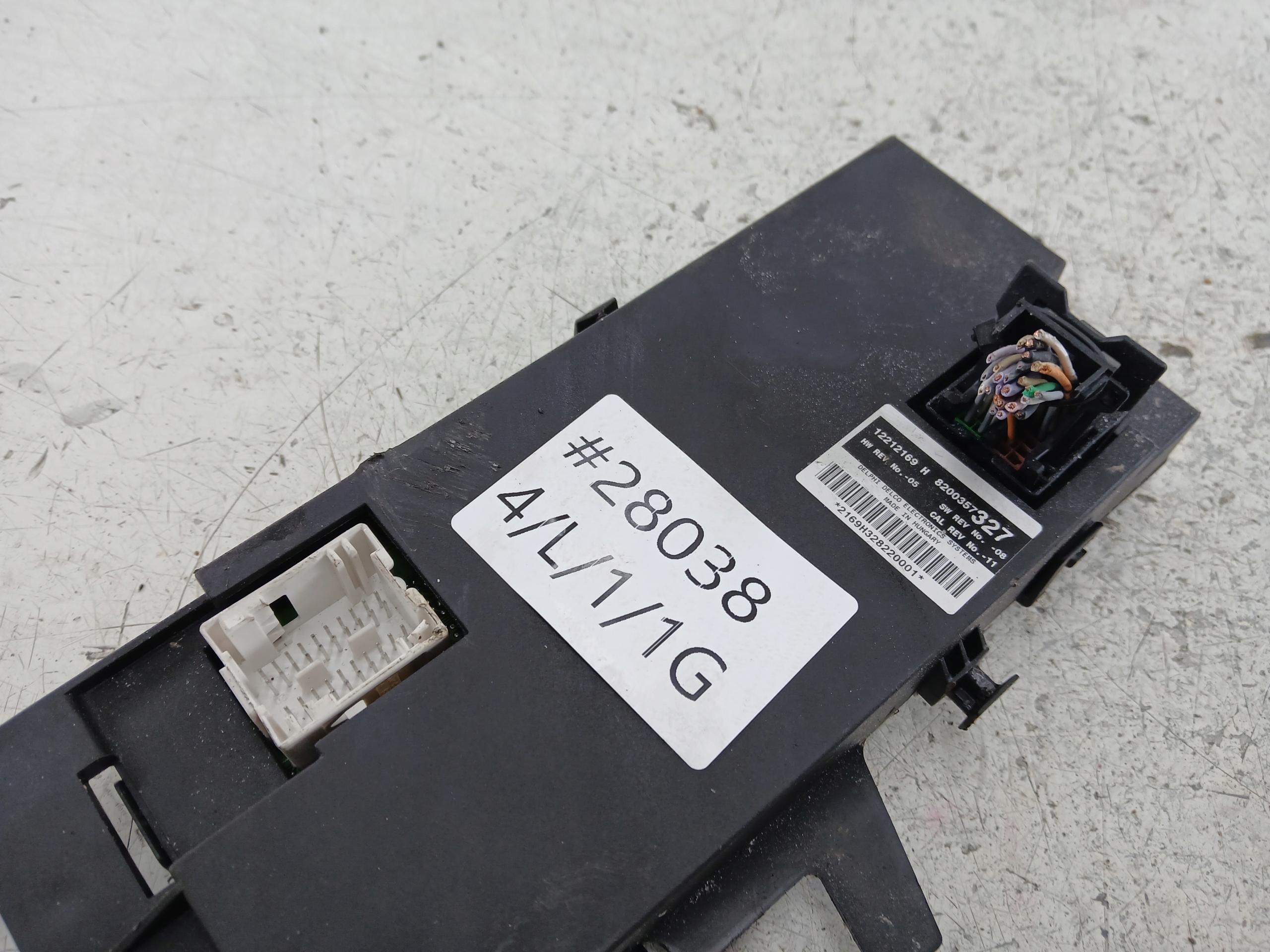 RENAULT ESPACE IV MODUŁ STEROWNIK KOMFORTU 8200357327 - zdjęcie 6