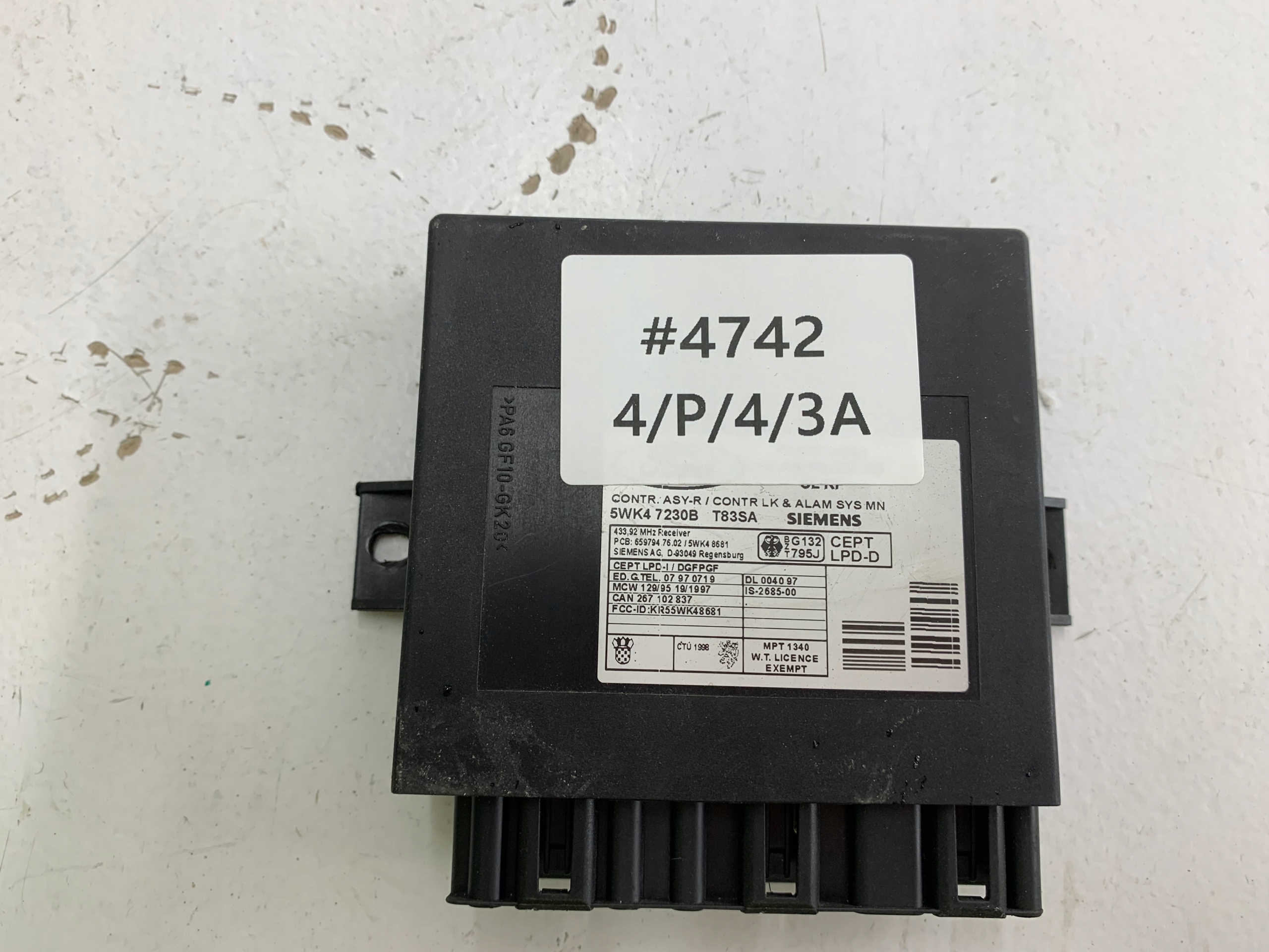 FORD FOCUS MK1 MODUŁ KOMFORTU 98AG15K600DB - zdjęcie 7