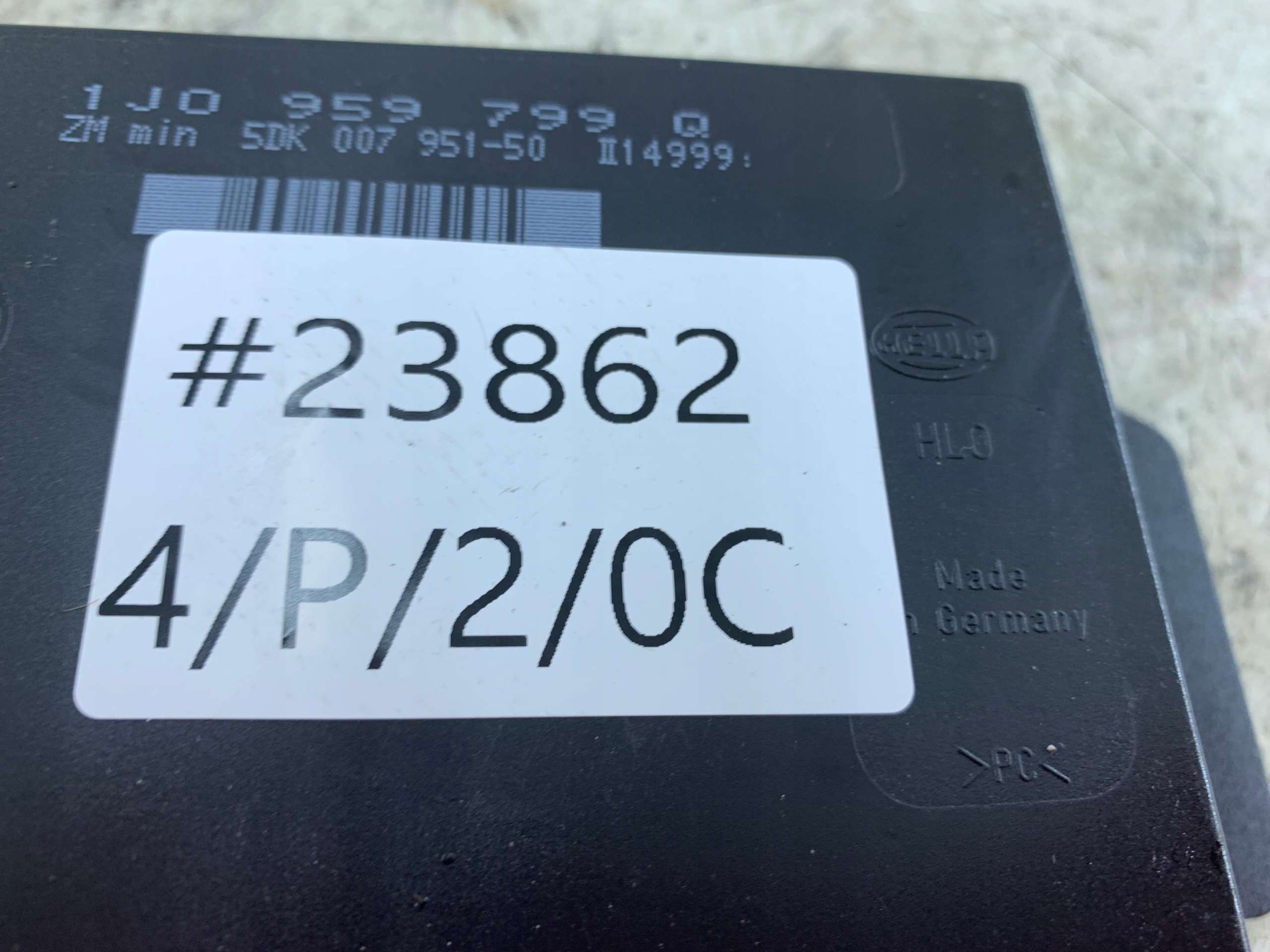 VW GOLF IV BORA OCTAVIA I MODUŁ KOMFORTU 1J0959799Q - zdjęcie 7