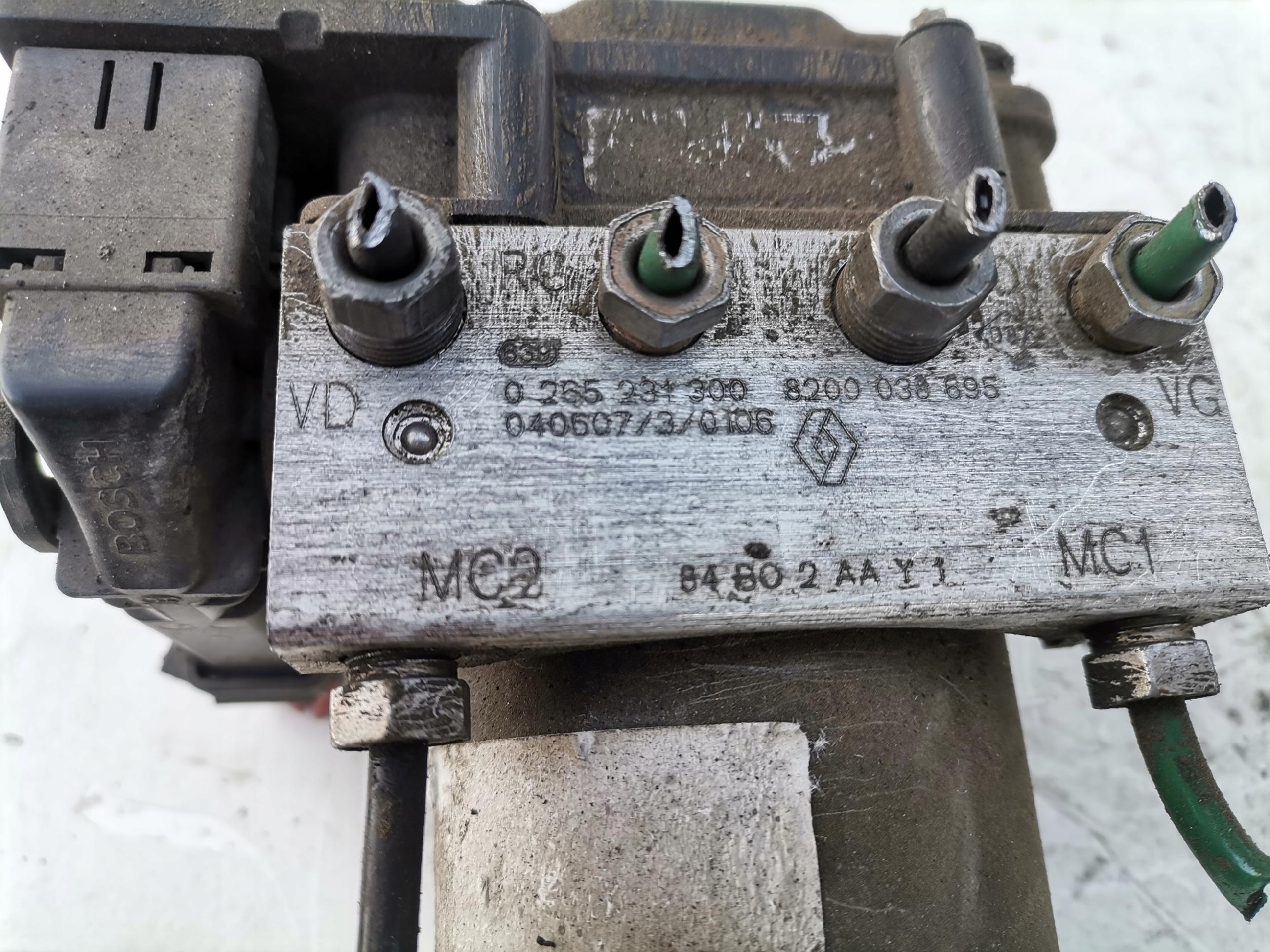 RENAULT SCENIC II MEGANE II POMPA ABS 0265800300 8200038695 - zdjęcie 7