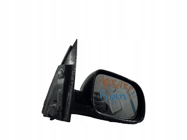 SEAT AROSA LUSTERKO PRAWE 5 PIN CZARNE