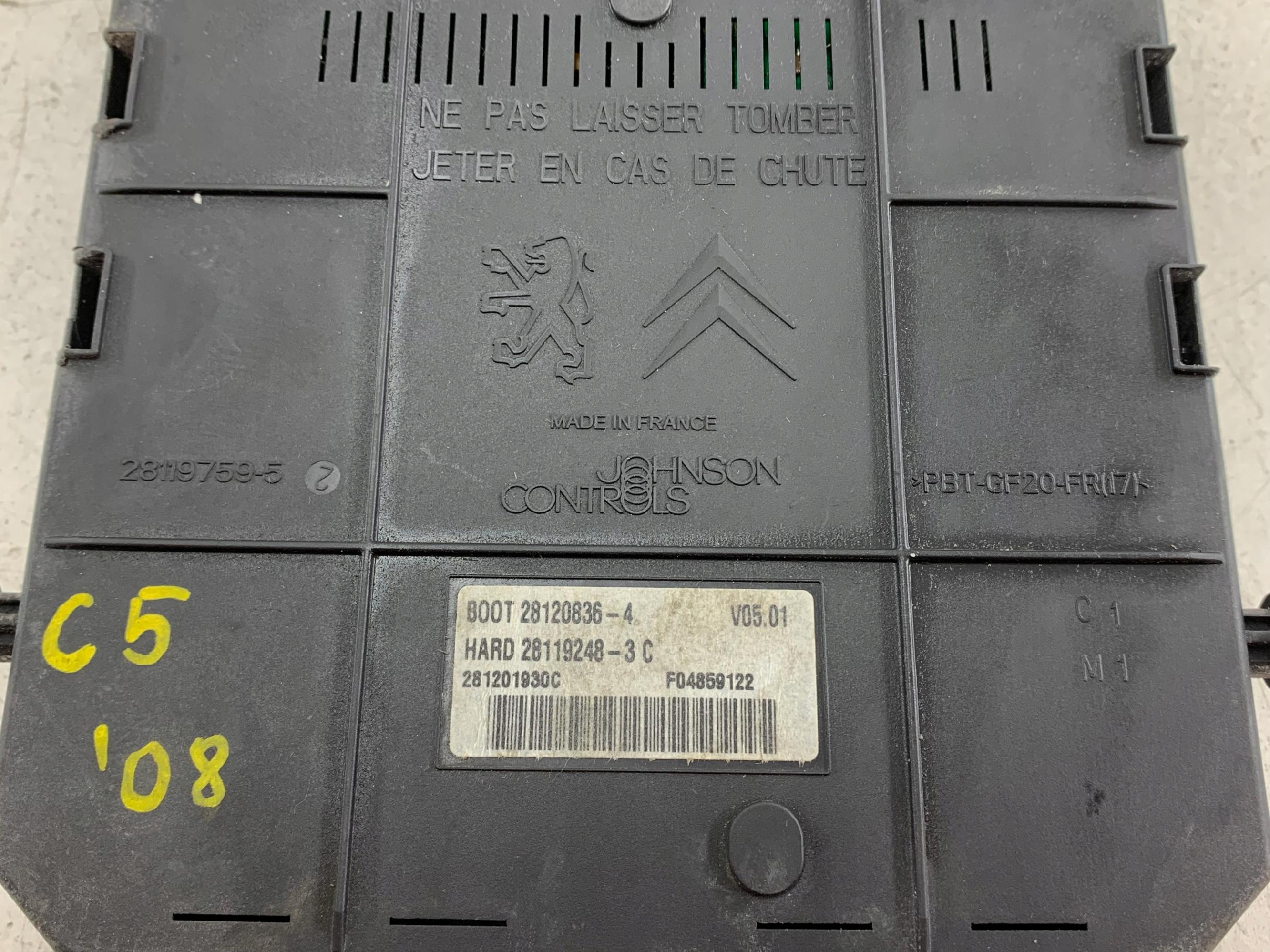 CITROEN C4 I 1.6 HDI MODUŁ BSI 966405908001 - zdjęcie 9