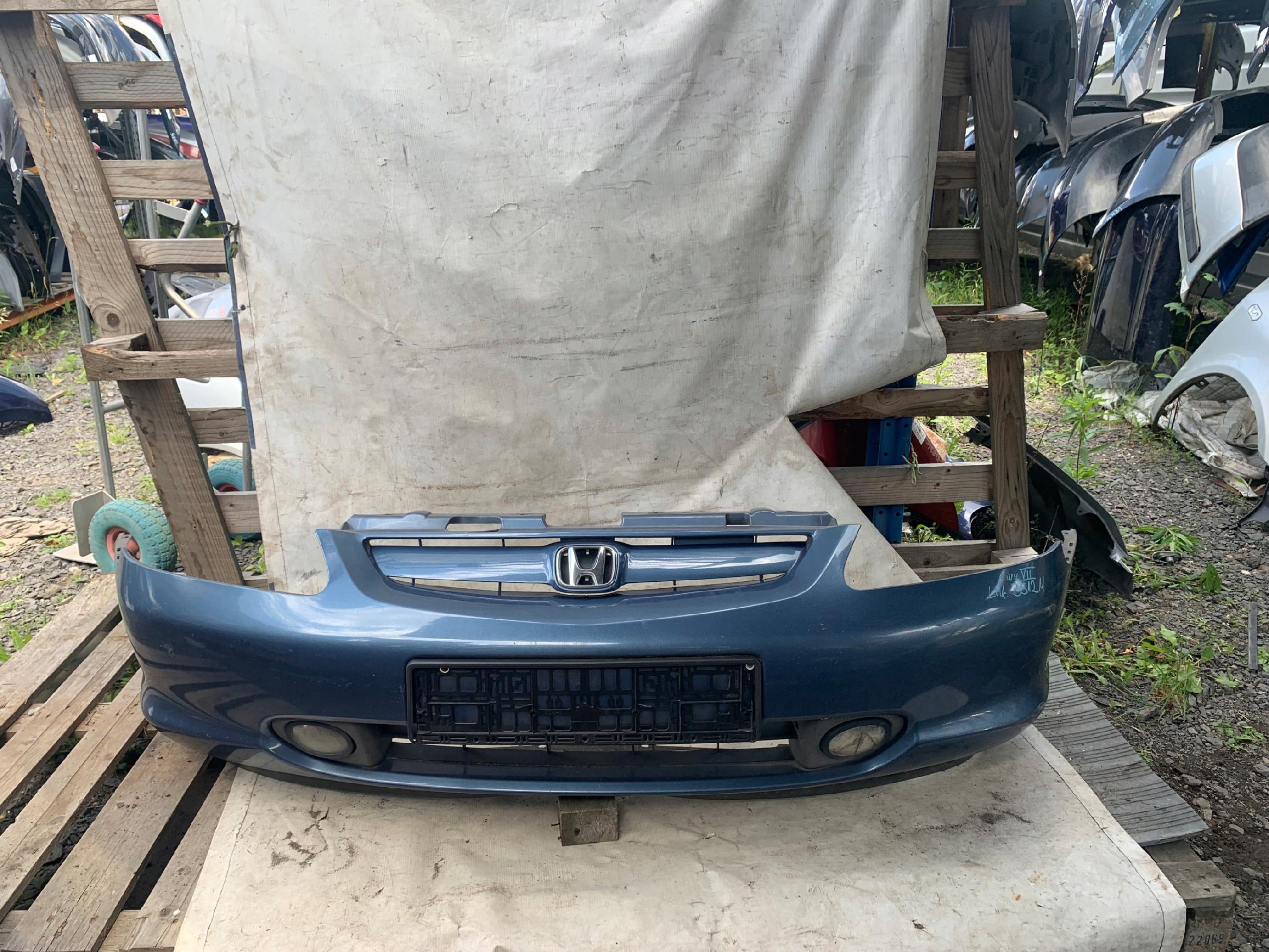Dodatkowe zdjęcie używanej części: HONDA CIVIC VII ZDERZAK PRZÓD PRZEDNI B512M HALOGENY