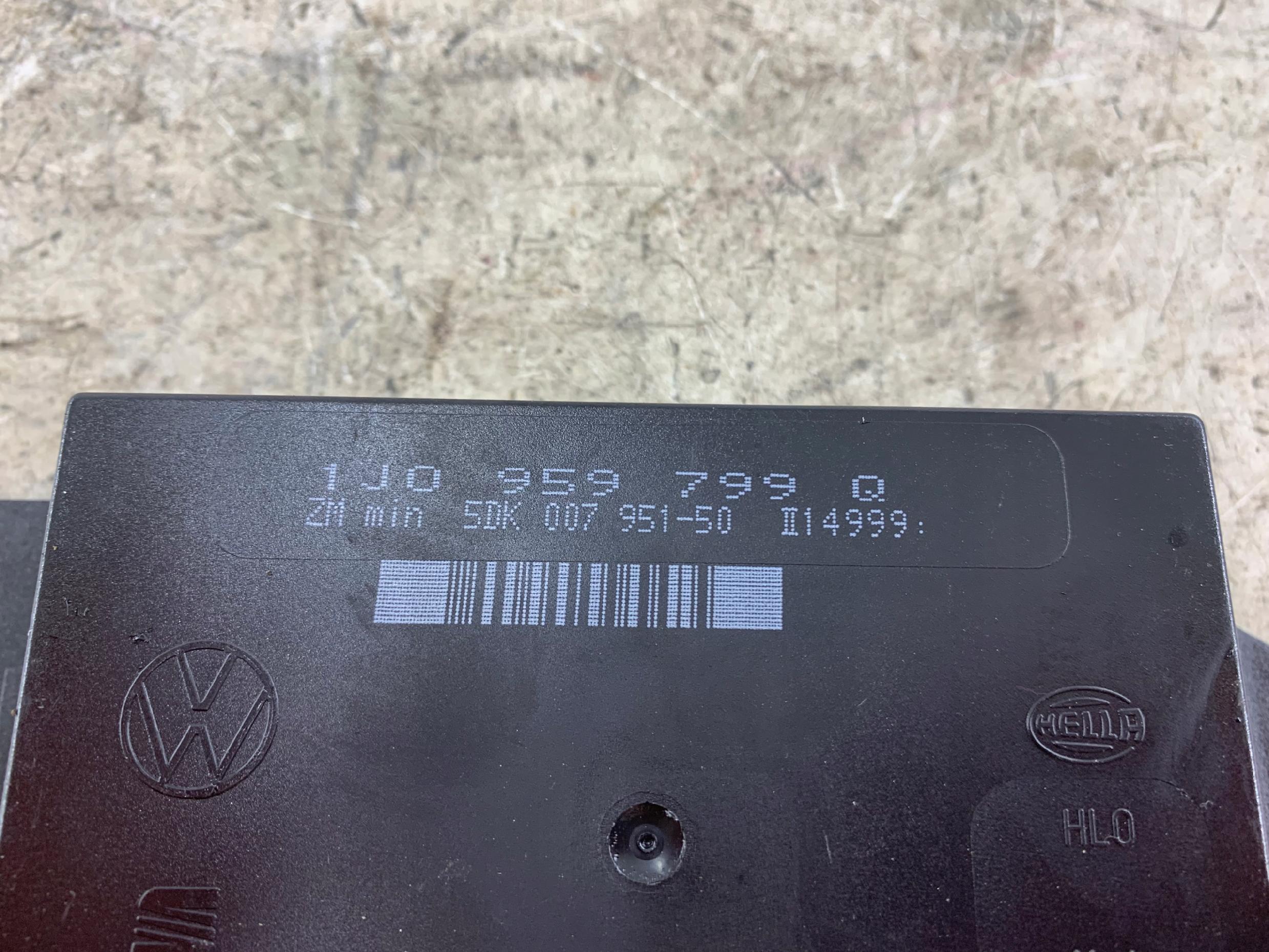 VW GOLF IV BORA OCTAVIA I MODUŁ KOMFORTU 1J0959799Q - zdjęcie 5