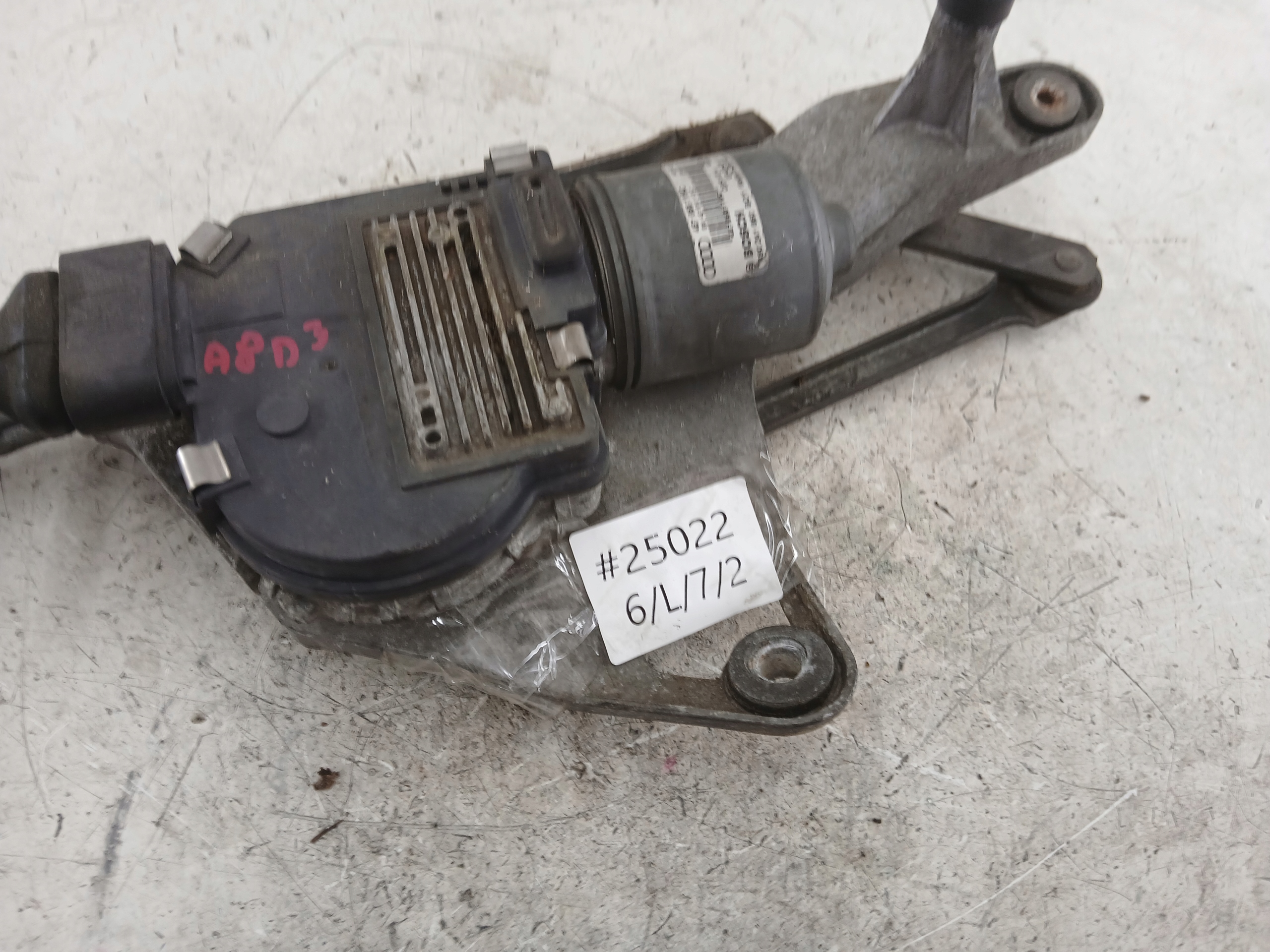 AUDI A8 D3 MECHANIZM WYCIERACZEK PRZÓD 4E1955119C - zdjęcie 6