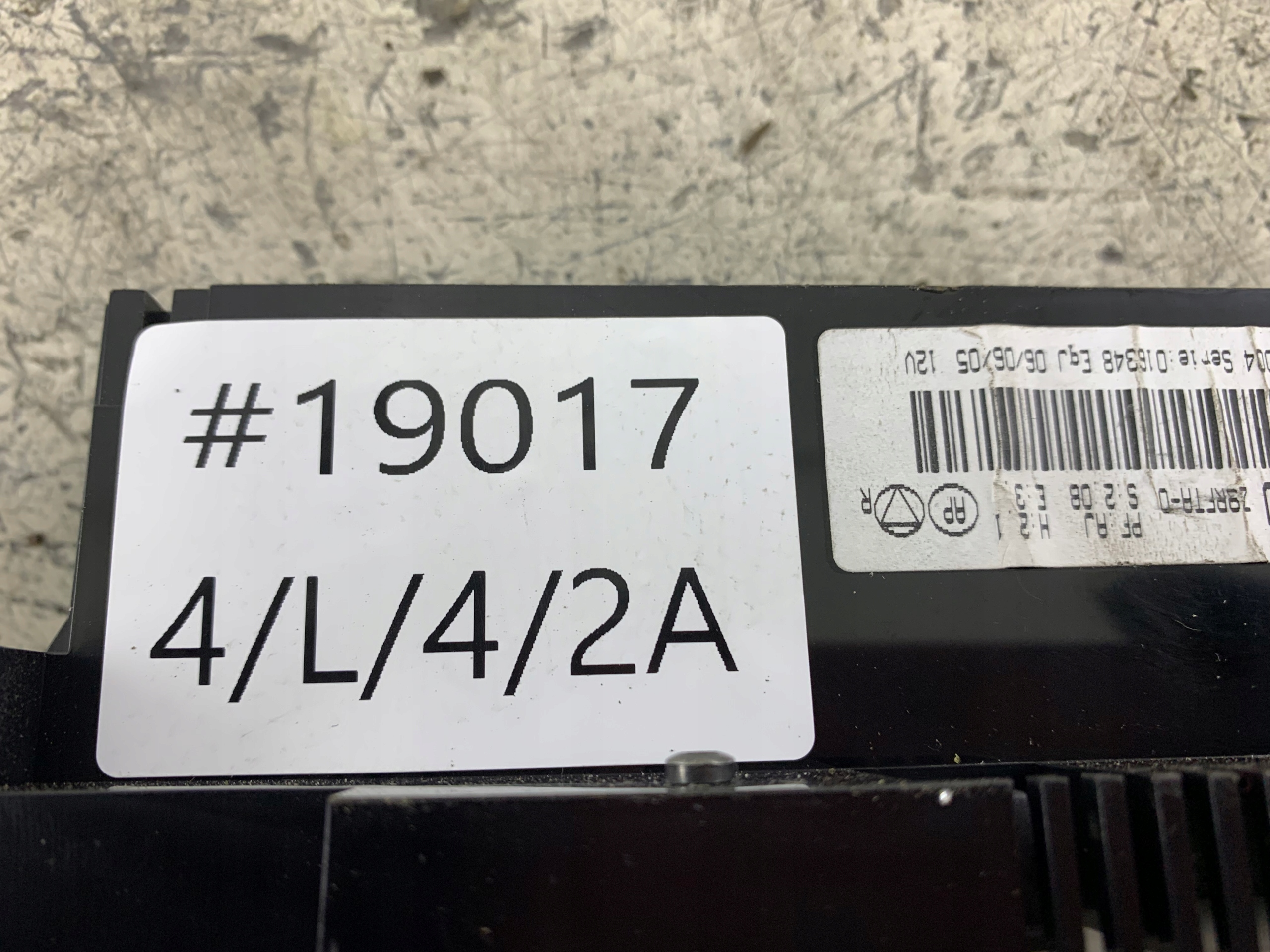PEUGEOT 607 PANEL KLIMATYZACJI NAWIEWU 96533886EF - zdjęcie 9
