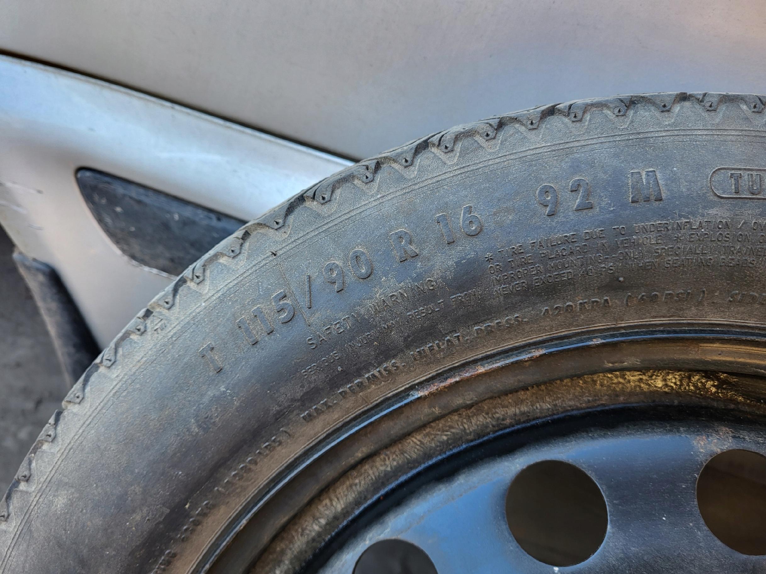 BMW E46 KOŁO ZAPASOWE DOJAZDÓWKA 16 - zdjęcie 3