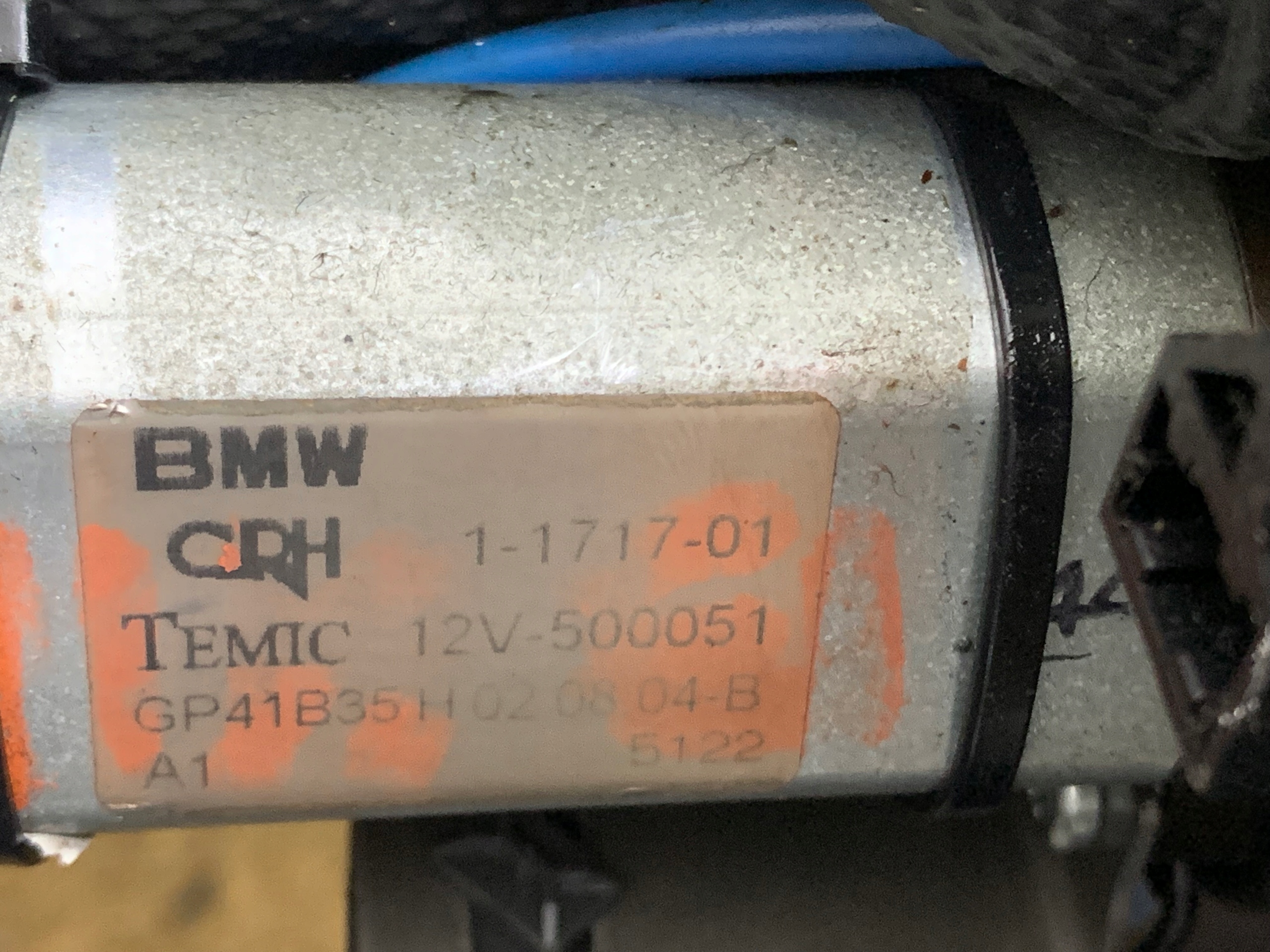 Dodatkowe zdjęcie używanej części: BMW E60 E61 SILNICZEK TEMPOMATU 1171701