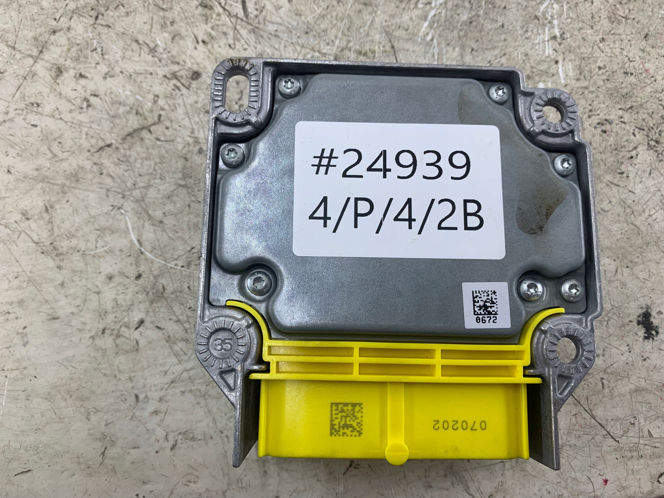 AUDI A8 D3 MODUŁ SENSOR AIRBAG 4E0959655H - zdjęcie 6