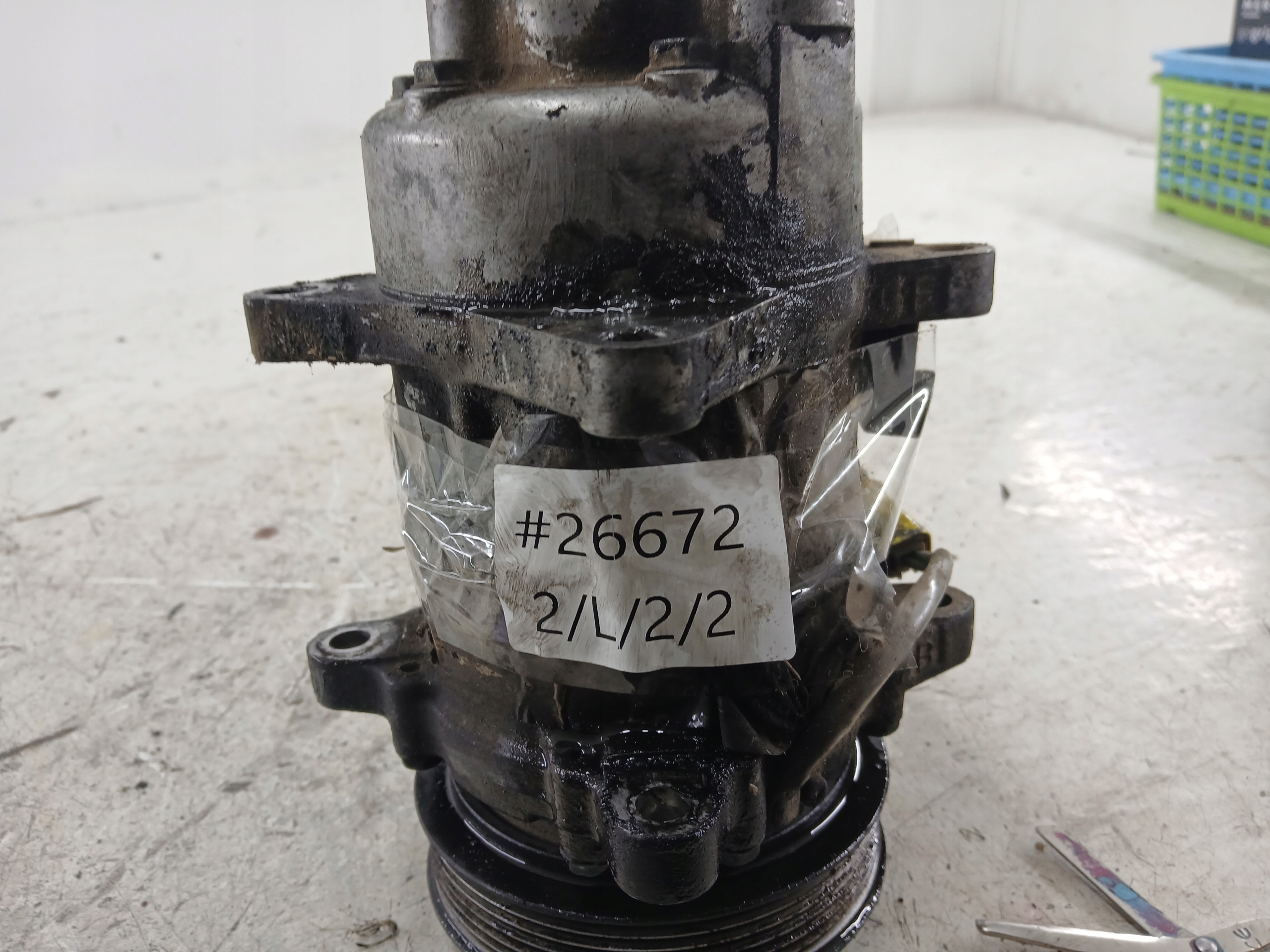PEUGEOT 307 2.0 HDI KOMPRESOR KLIMATYZACJI 9639078280 - zdjęcie 7