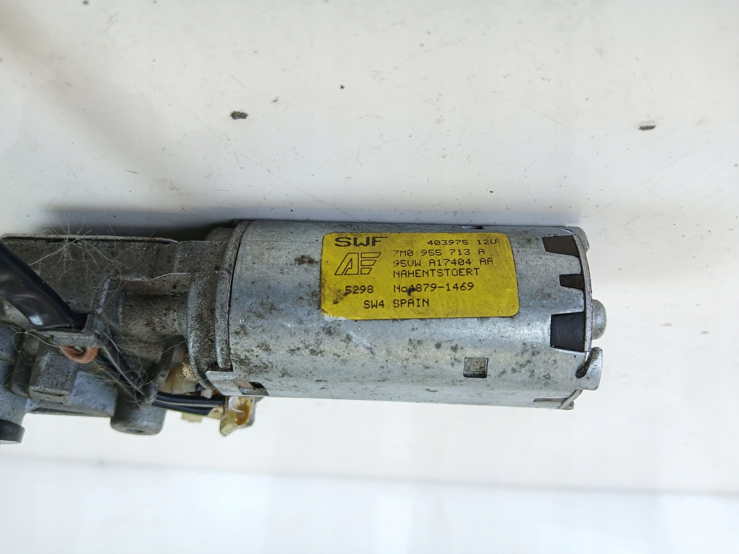 VW SHARAN I MECHANIZM WYCIERACZKI TYŁ 7M0955713A - zdjęcie 5