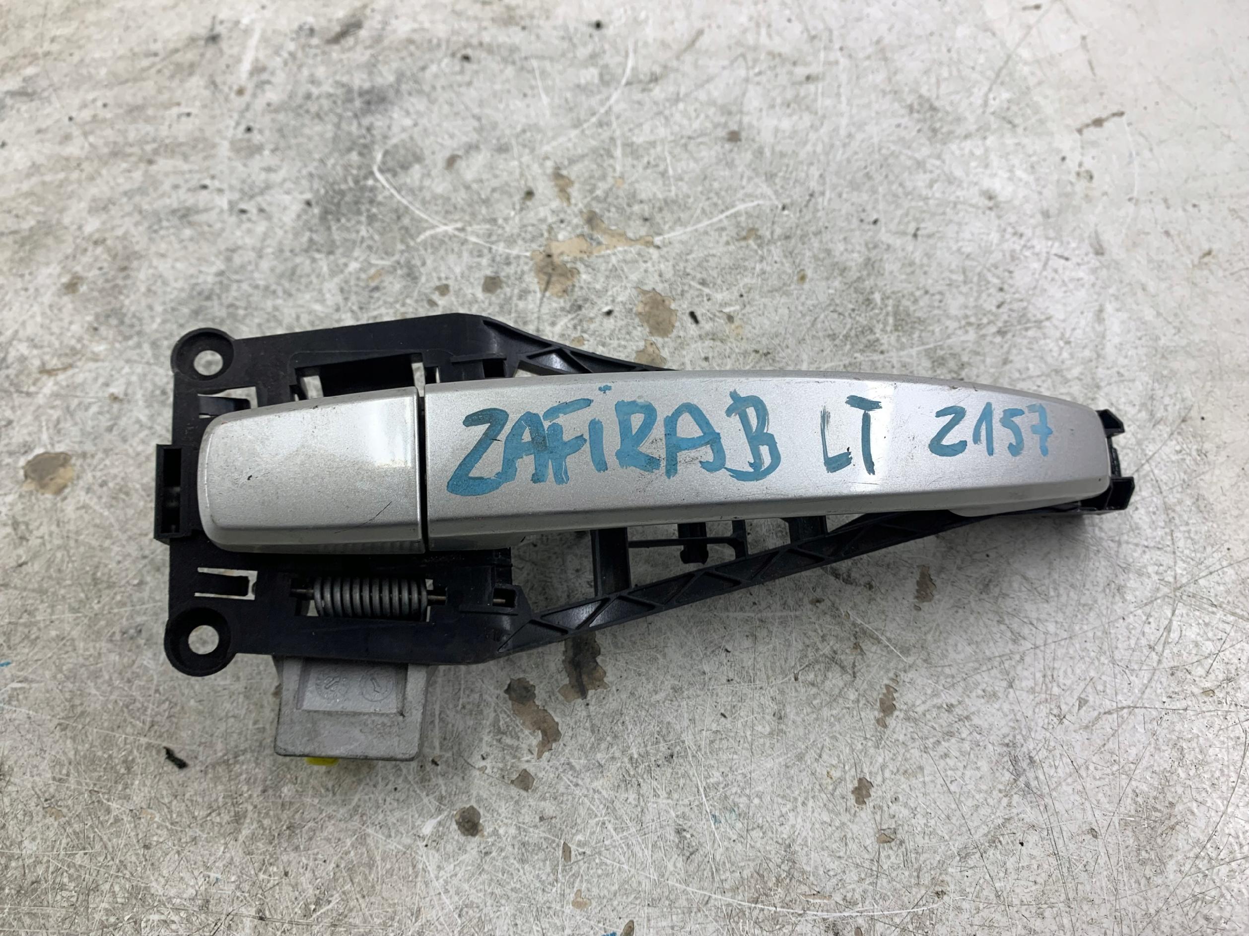 Dodatkowe zdjęcie używanej części: OPEL ZAFIRA B KLAMKA ZEWNĘTRZNA LEWA TYŁ Z157