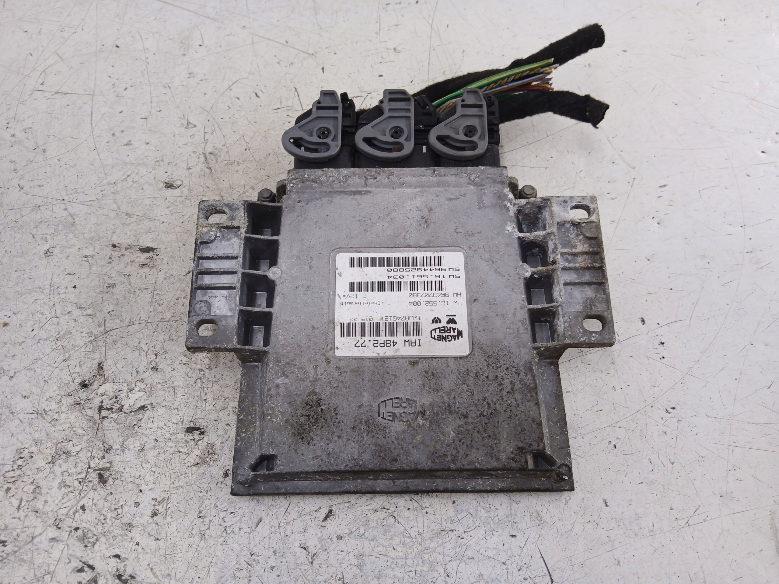 PEUGEOT 206 1.1 STEROWNIK SILNIKA 9644925880 - zdjęcie 4