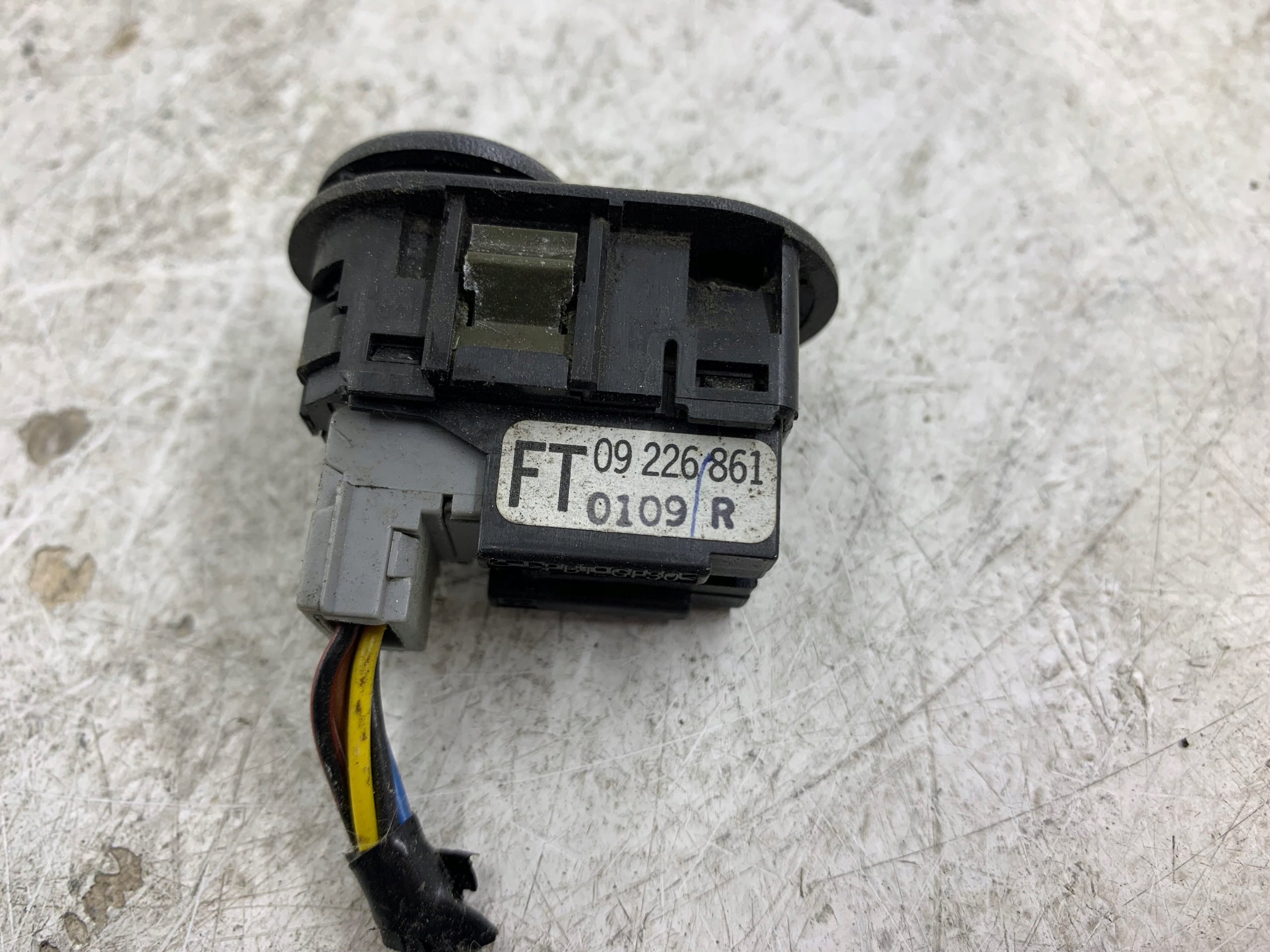 OPEL ASTRA II G ZAFIRA A MERIVA A PANEL REGULACJI LUSTEREK 09226861 - zdjęcie 5