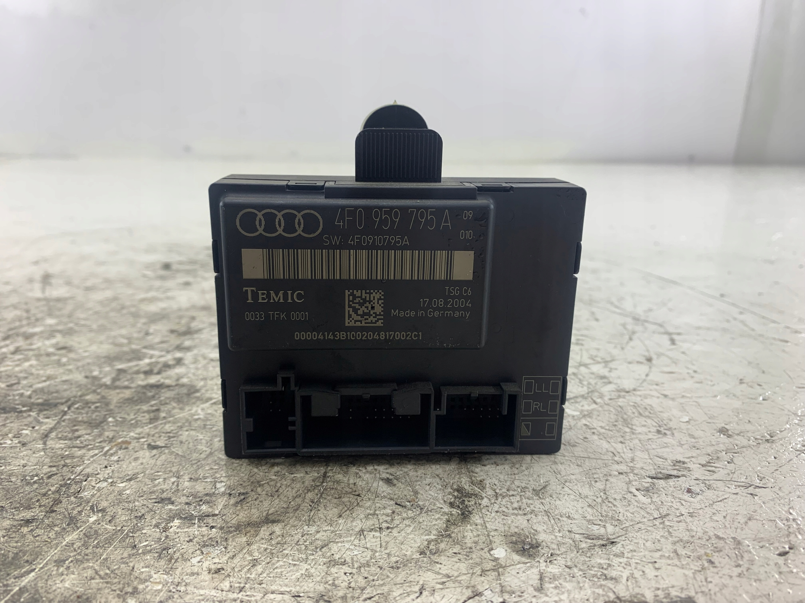 AUDI A6 C6 MODUŁ DRZWI LEWY TYŁ 4F0959795A - zdjęcie 6