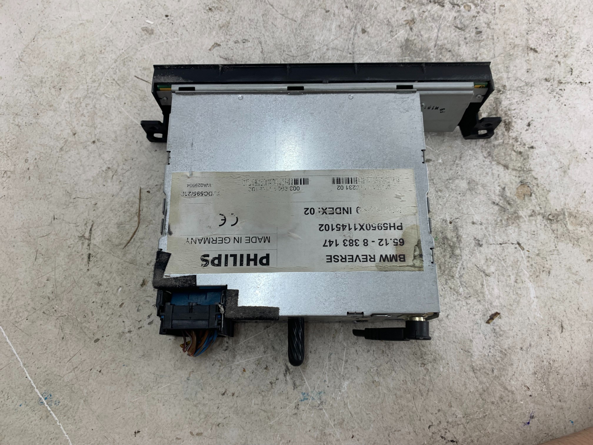 RADIO PHILIPS BMW OE 65.12 - 8383147 - zdjęcie 6