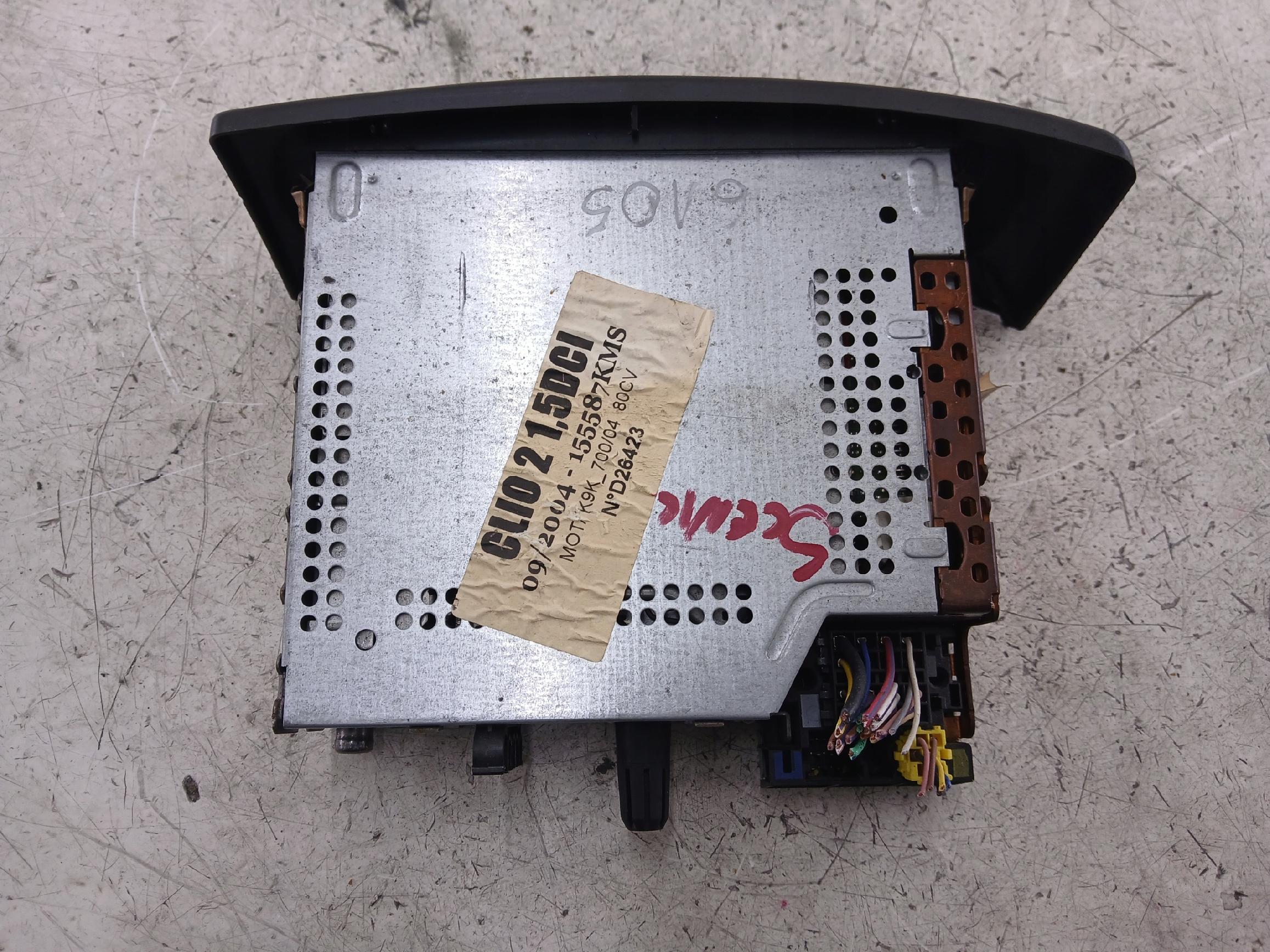 RENAULT CLIO II RADIO FABRYCZNE CD 8200057681D + KOD 6105 - zdjęcie 8