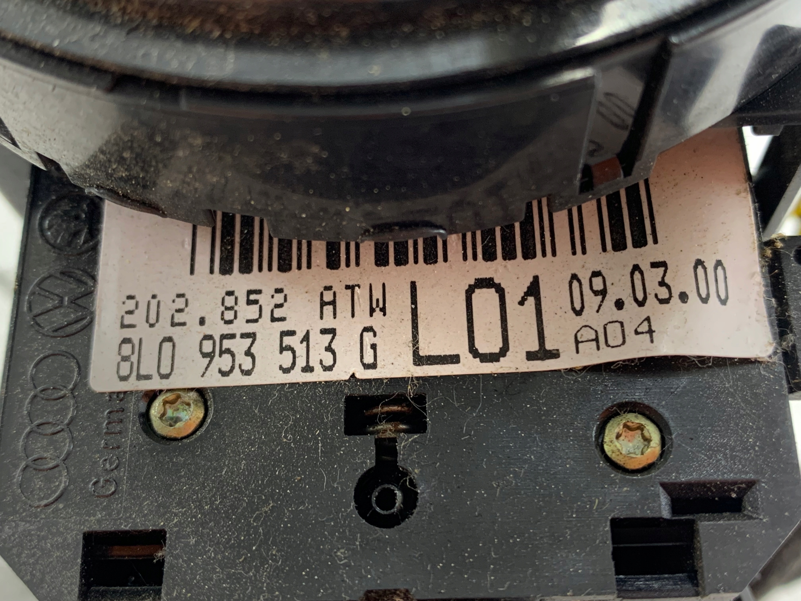 AUDI A3 8L PRZEŁĄCZNIK ZESPOLONY TAŚMA 8L0953513G 4B0953503F - zdjęcie 11