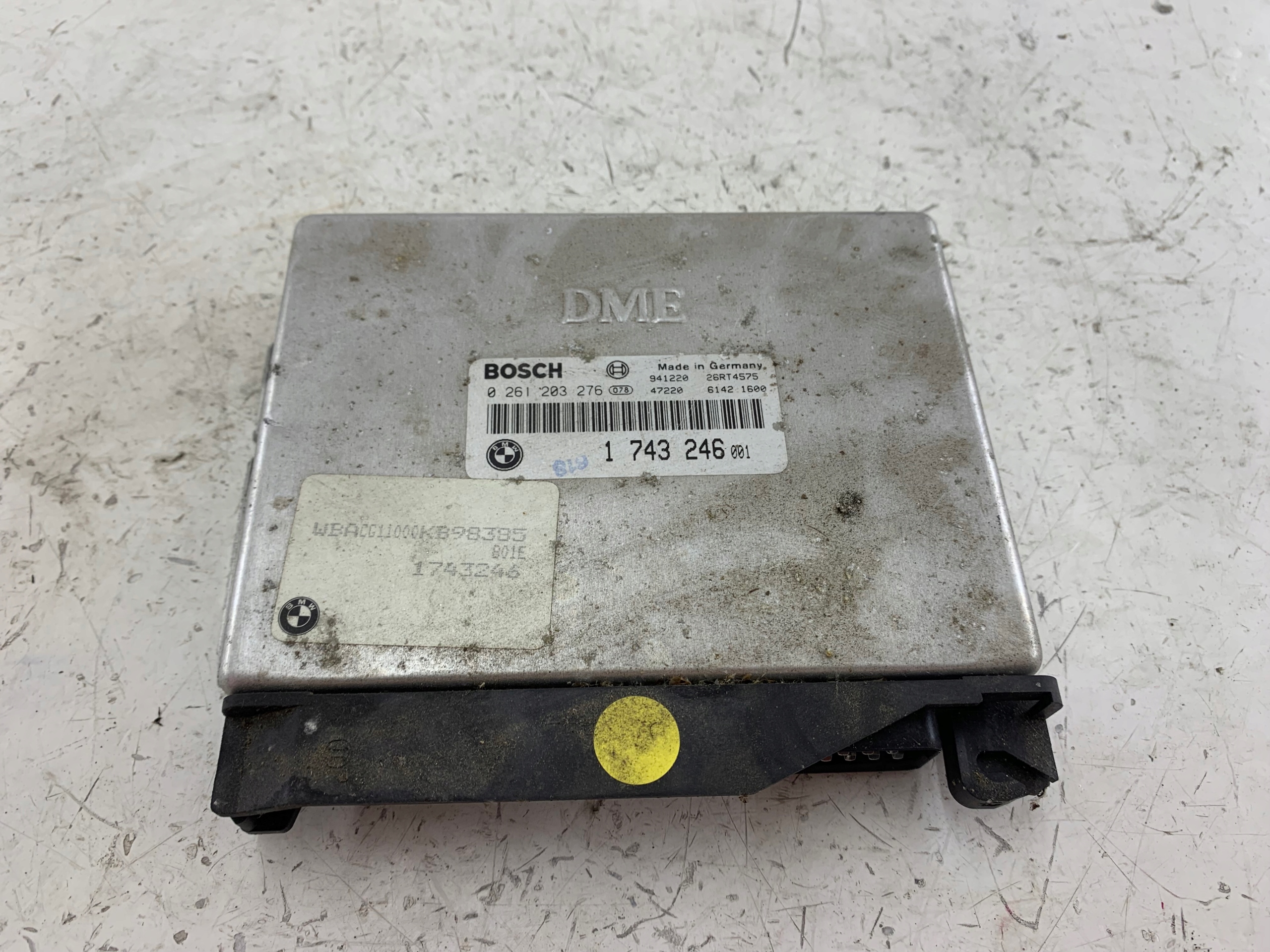 Dodatkowe zdjęcie używanej części: BMW E36 1.6 STEROWNIK SILNIKA 1743246
