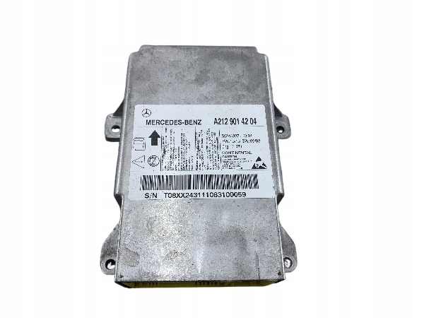 MERCEDES W212 MODUŁ SENSOR AIRBAG PODUSZEK POWIETRZNYCH A2129014204