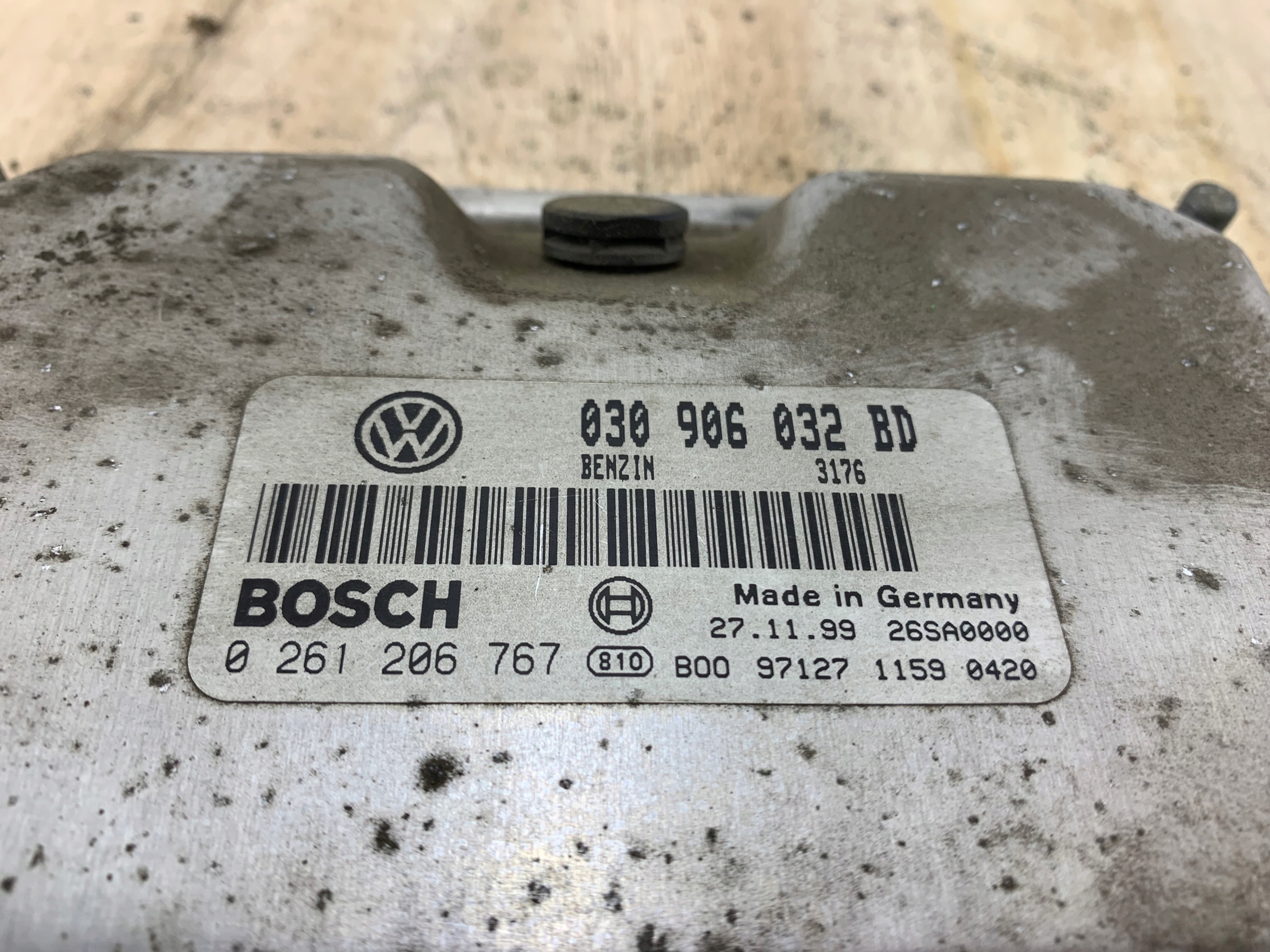 VW POLO III LIFT 6N2 1.4 STEROWNIK SILNIKA 030906032BD - zdjęcie 4