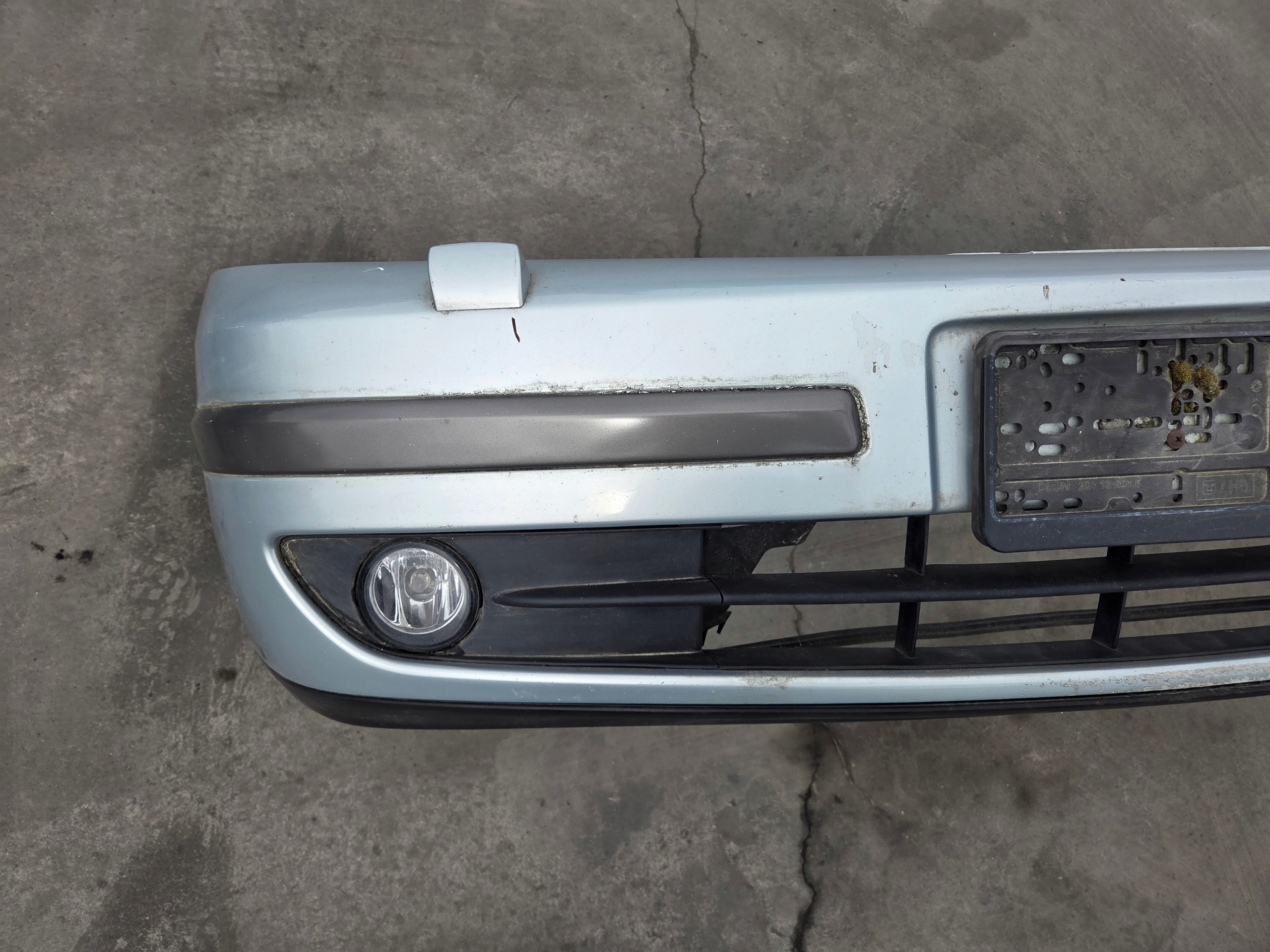 RENAULT LAGUNA II ZDERZAK PRZÓD PRZEDNI HALOGENY SPRYSKIWACZE TEB64 - zdjęcie 8