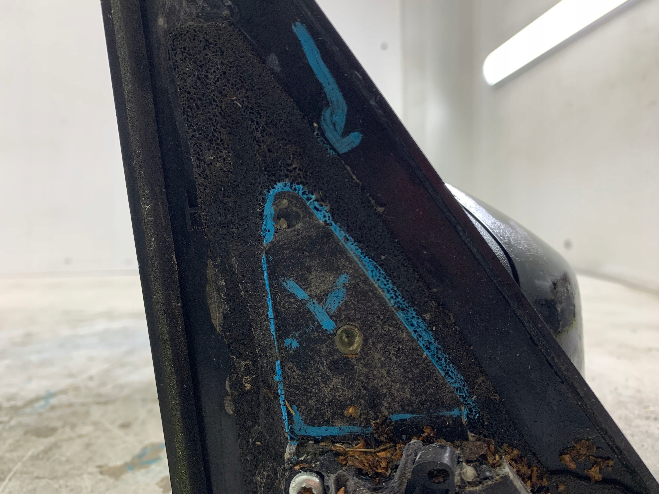 RENAULT ESPACE IV LUSTERKO LEWE 5 PIN CZARNE - zdjęcie 4