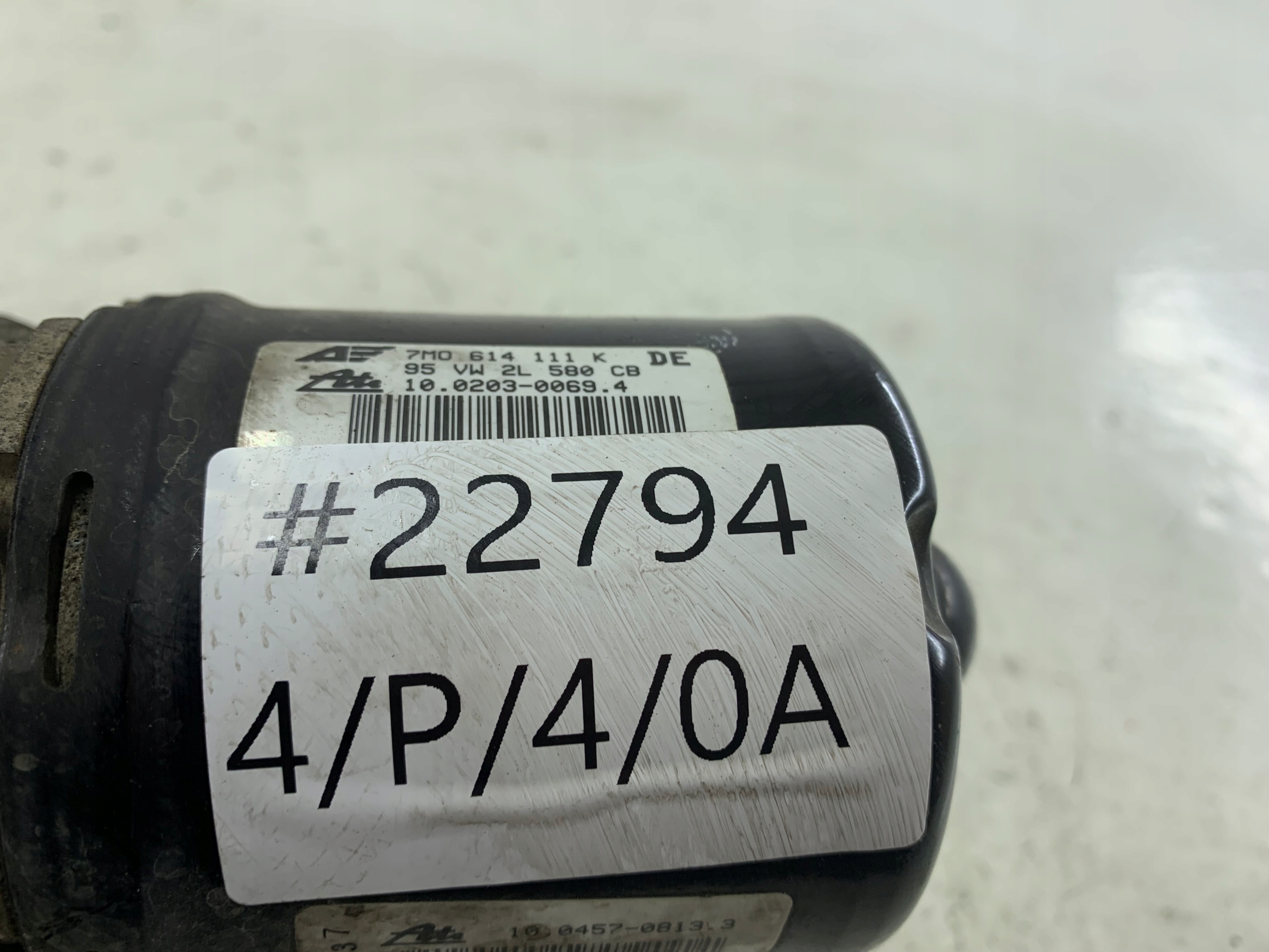 VW SHARAN I FORD GALAXY MK1 POMPA HAMULCOWA ABS 7M0907379 7M0614111K - zdjęcie 9
