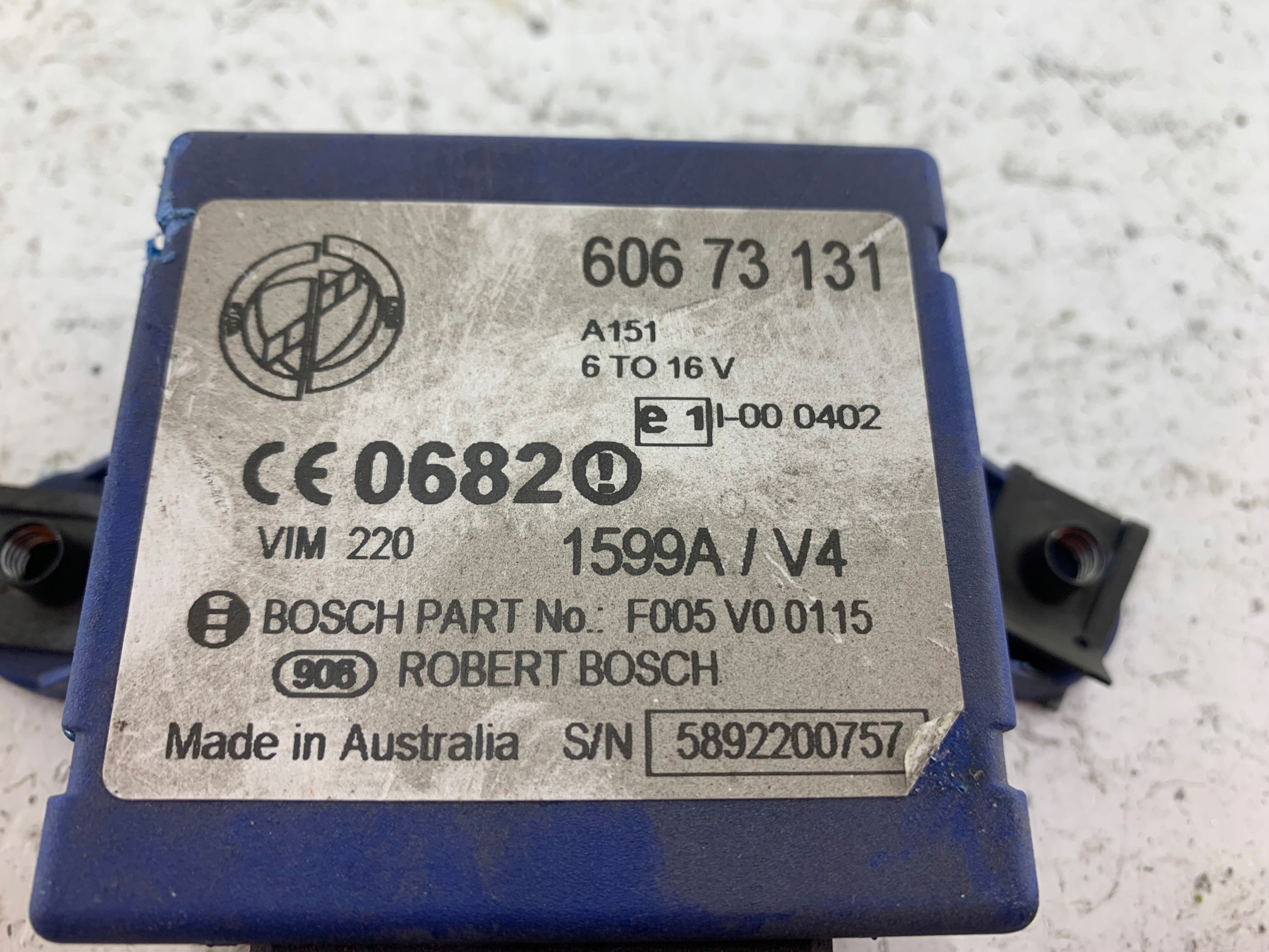 Dodatkowe zdjęcie używanej części: ALFA ROMEO 156 MODUŁ IMMOBILIZERA 60673131